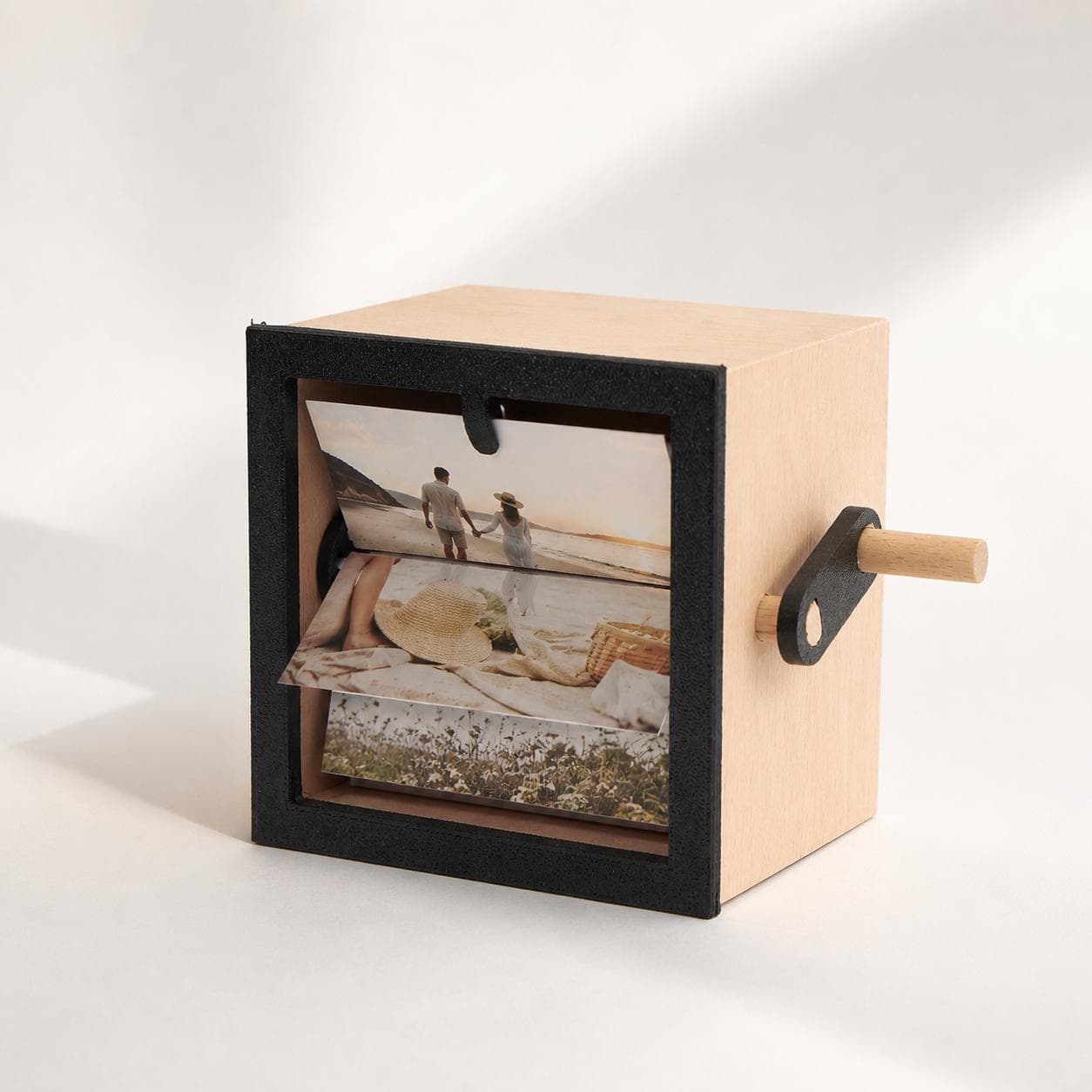 Personalised Flip Photo Box Custom Animation Picture Gift for Her Him Birthday Anniversary - image 3