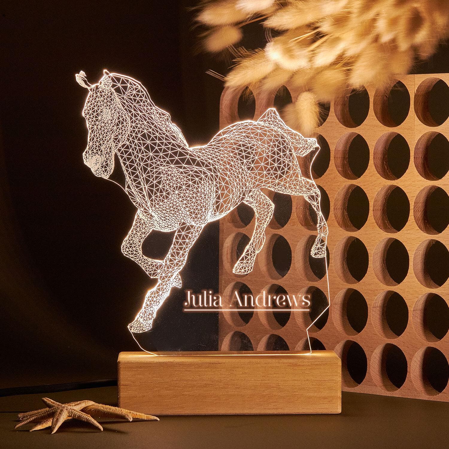 Animal-Themed Night Light | Dog & Cat, Horse, Owl, Flamingo, Unicorn LED Lamp | Cute Home Decor, Birthday Gift for Animal Lovers Pet Owners