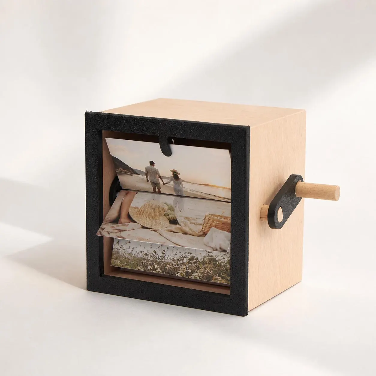 Animated Flip Book Photo Box Personalised Gift | Custom Photo Flipbox Unique Birthday Gift for Him Her - image 2