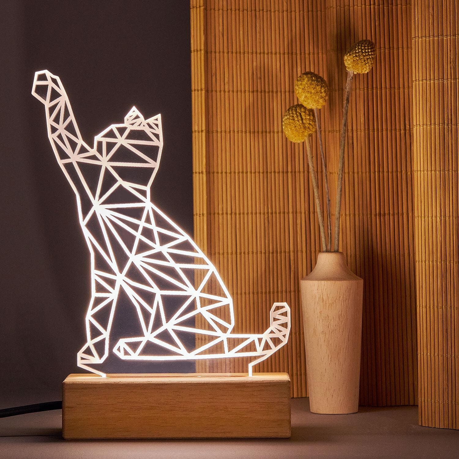 Animal-Themed Night Light | Dog & Cat, Horse, Owl, Flamingo, Unicorn LED Lamp | Cute Home Decor, Birthday Gift for Animal Lovers Pet Owners - image 5