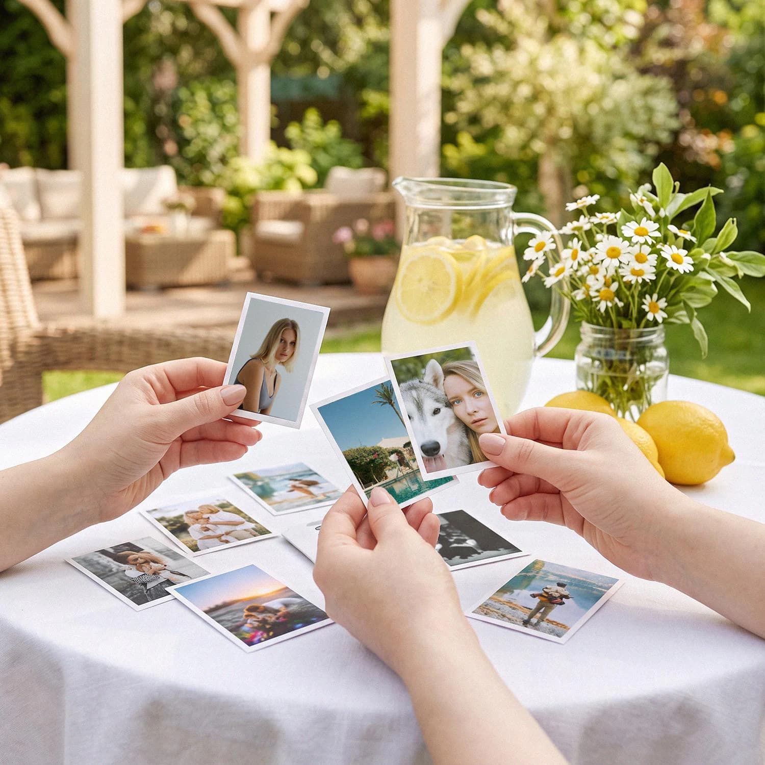 Custom Retro Style Photo Prints, Set of 105 Keepsakes, Personalised Memory Gifts