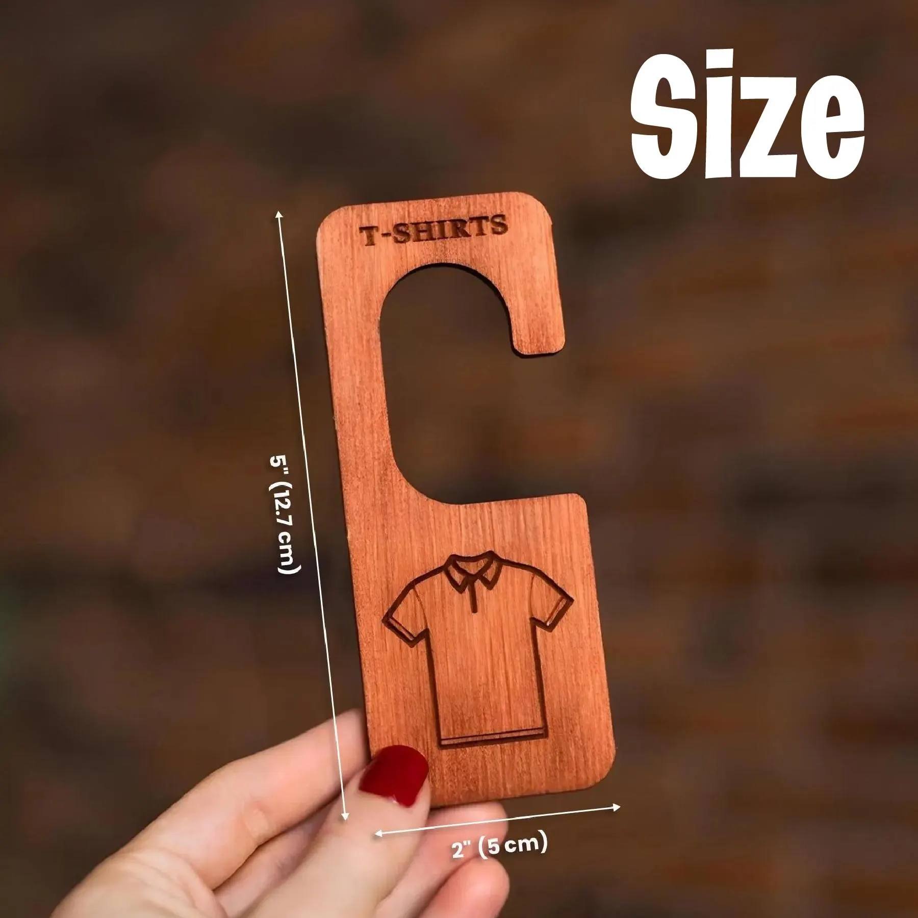 Wood closet dividers for rod, Custom closet dividers for adults, Wardrobe dividers, Closet dividers with tag on top, Closet separatees - image 5