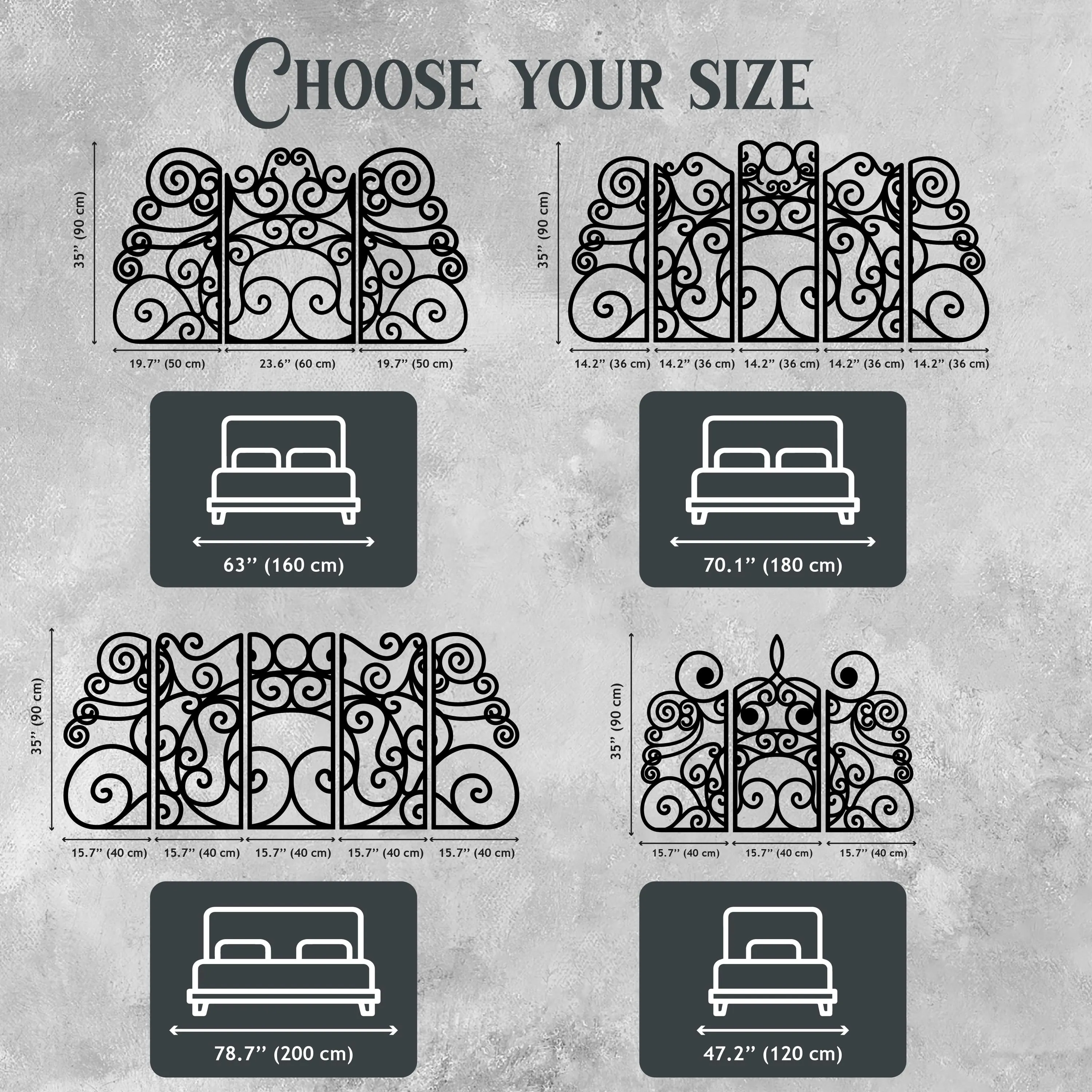 Bohemian bed frame, Wood headboard queen king, Headboard full size, Above bed wall art,Wood headboard full size,Art deco headboard king size - image 5