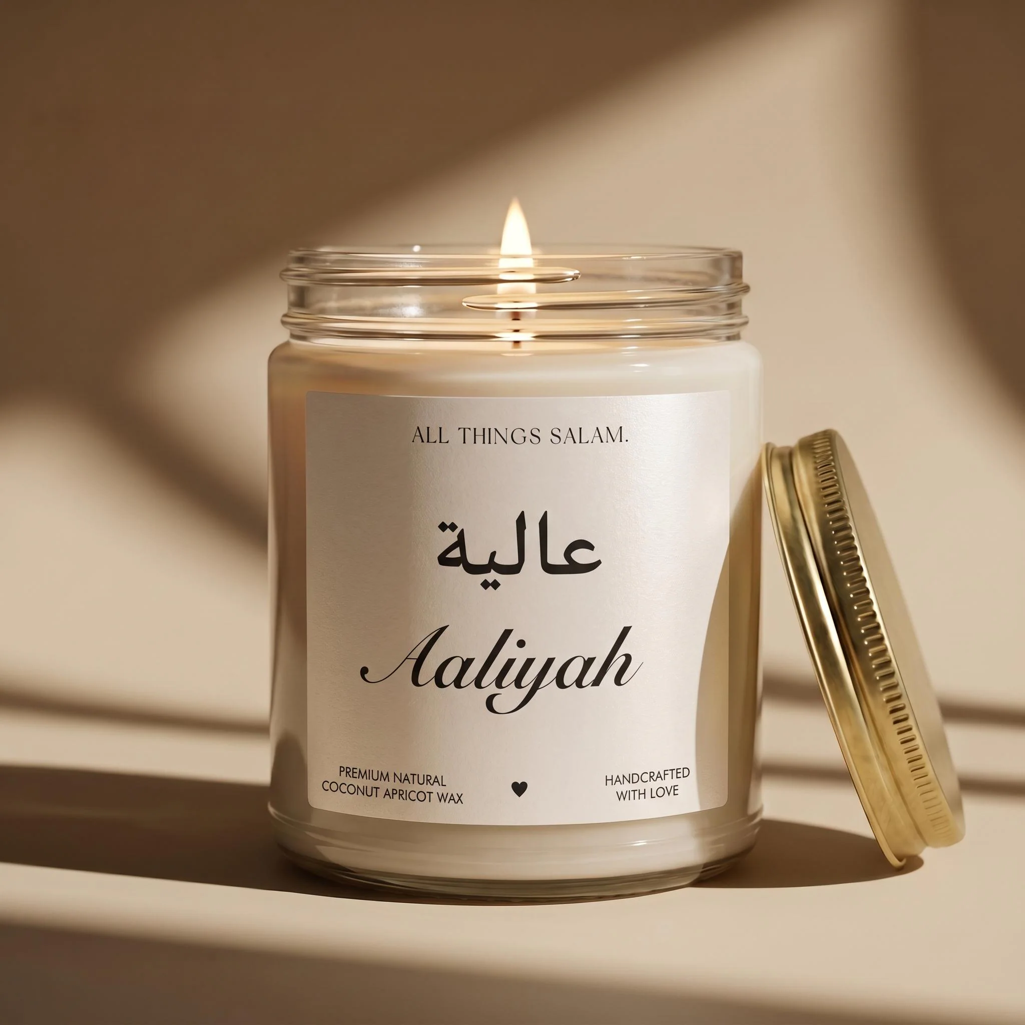 Custom Arabic Gift, Candle Gift, Personalized Gift, Arabic Gifts, Custom Arabic Gifts, Custom Arabic Name, Personalized Arabic Gifts 13A