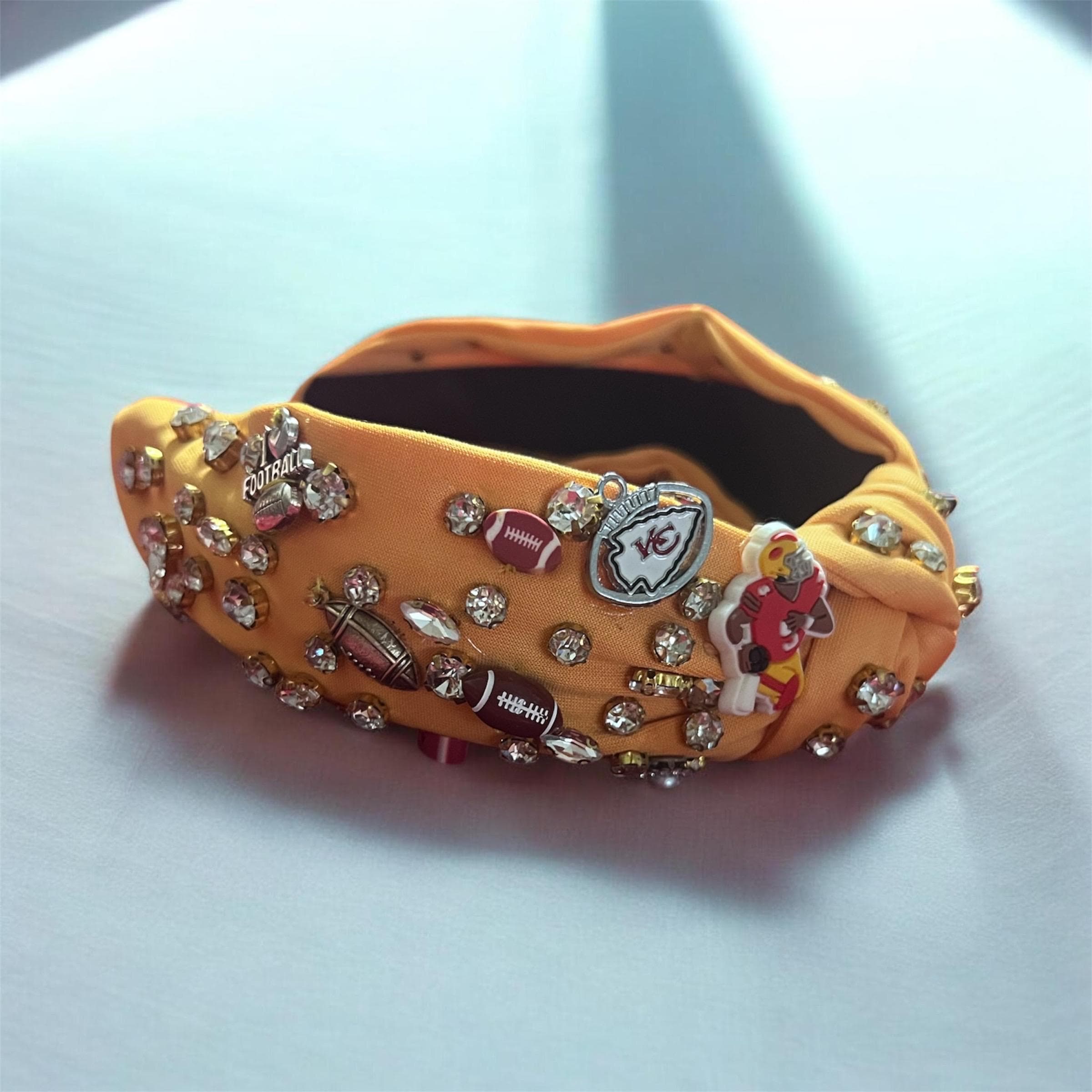 Kc chiefs beaded headband’s - image 4