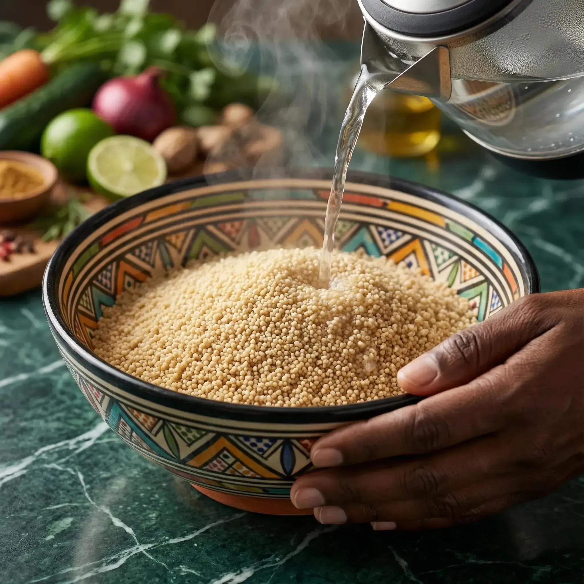 Thiéré lalo TANTIE, couscous sénégalais de mil et maïs à grain fin | Lot de 10 sachets de 500 g - image 5