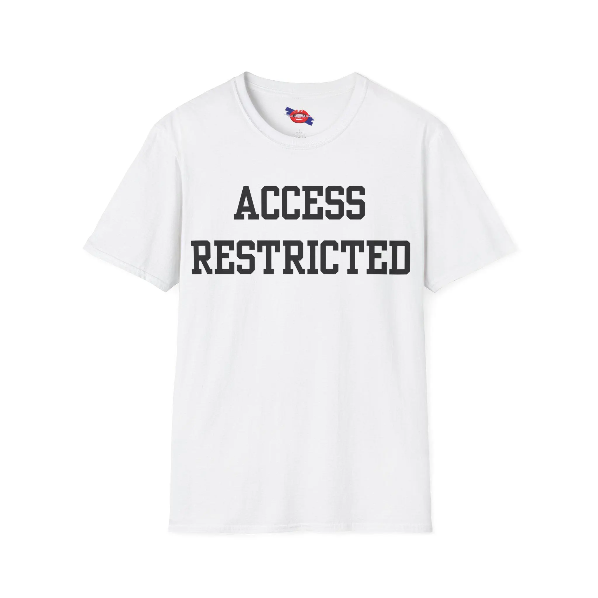 Access Restricted T-Shirt, Funny Joke T-Shirt, British Slang Tee, Unisex Cheeky Shirt, Gift for Her, Gift for Him, Viral Tee UK Trend