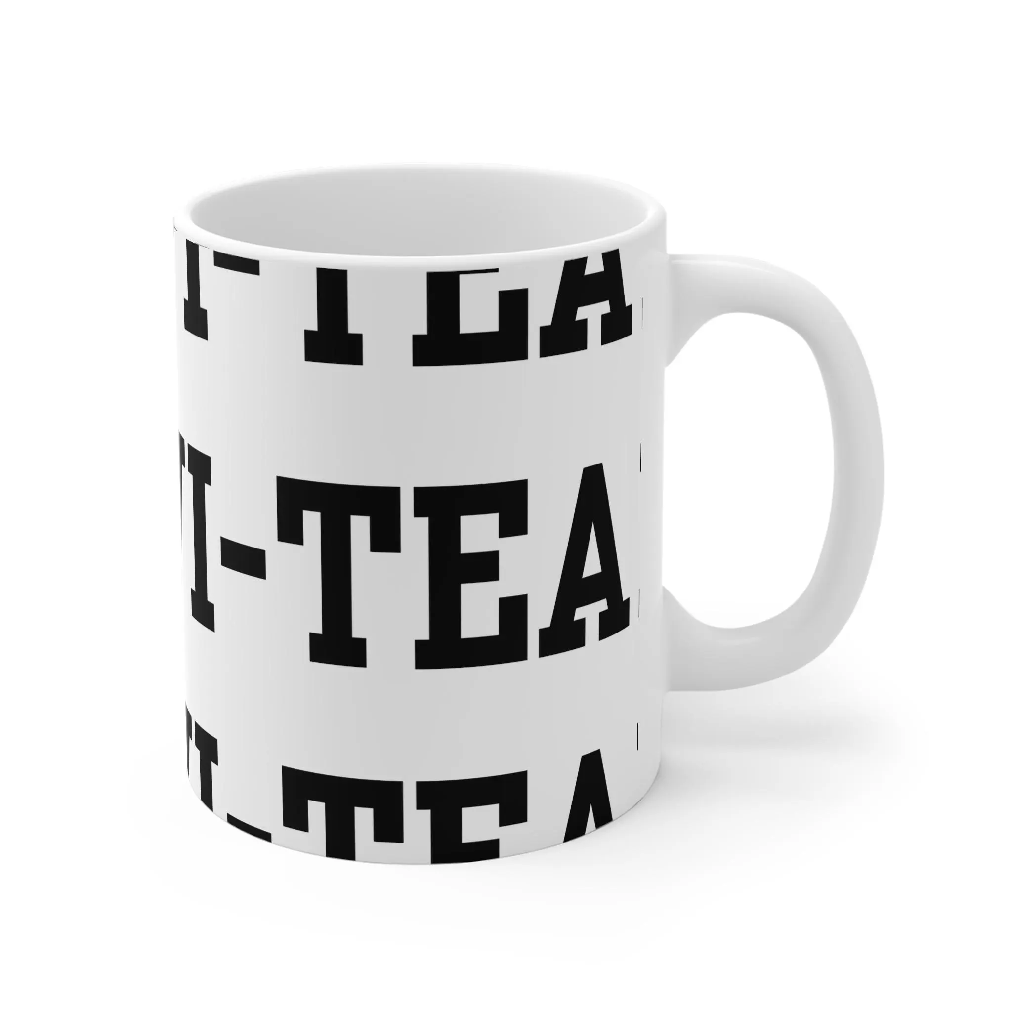Positivi-tea Funny Mug: Novelty Coffee Tea Cup - Pun Gift - image 4