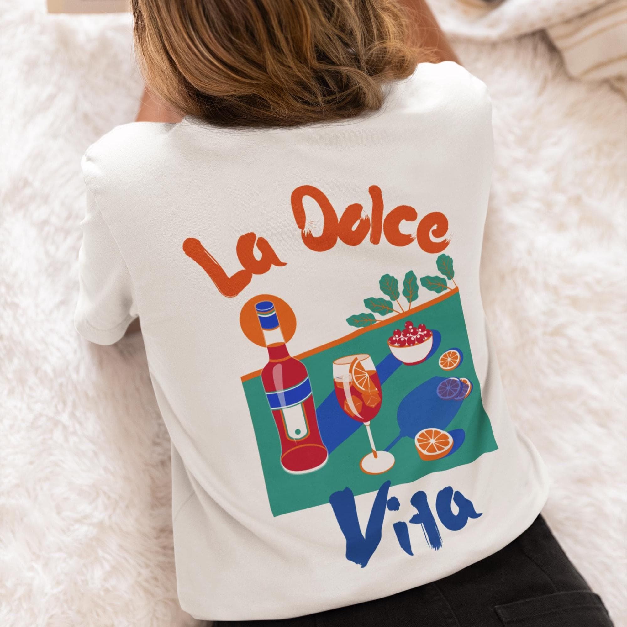 Aperol Spritz T-Shirt: La Dolce Vita Italian Graphic Tee
