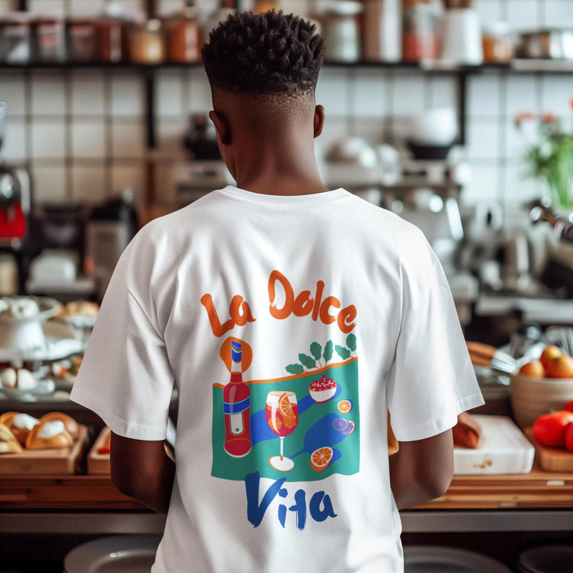 Aperol Spritz T-Shirt: La Dolce Vita Italian Graphic Tee - image 3