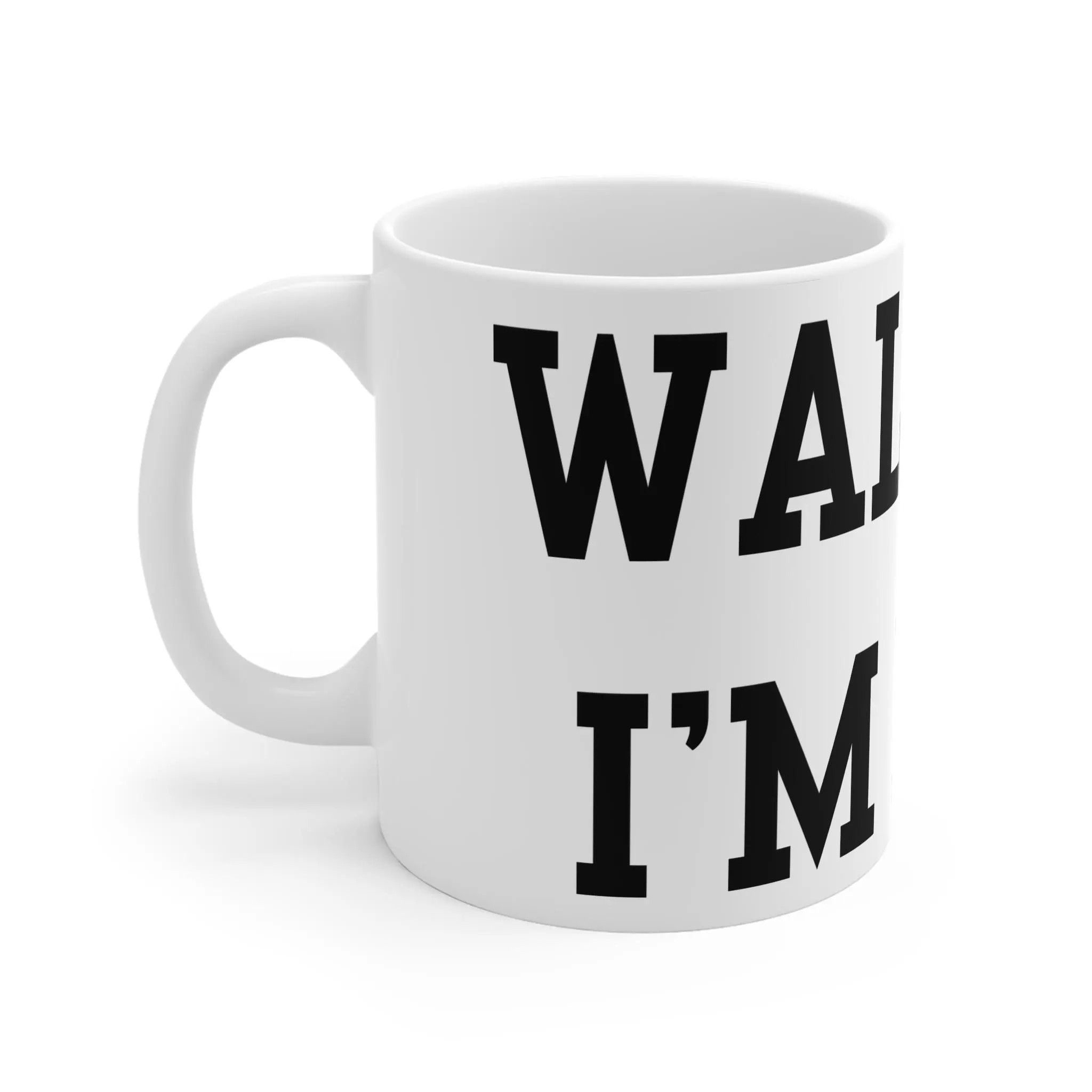 Wallahi I'm Done Mug: Funny Coffee Cup Gift, UK Printed Ceramic