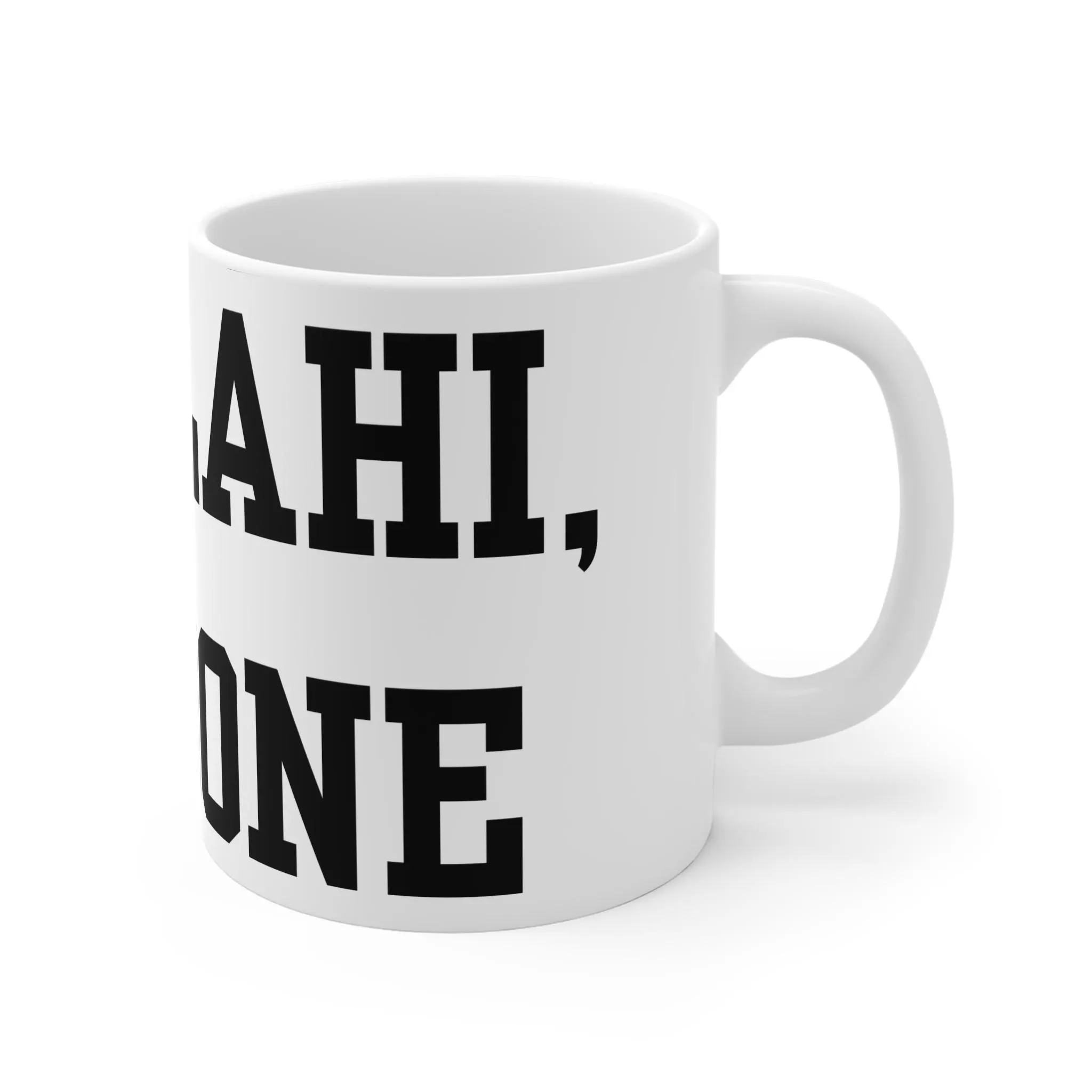 Wallahi I'm Done Mug: Funny Coffee Cup Gift, UK Printed Ceramic - image 4