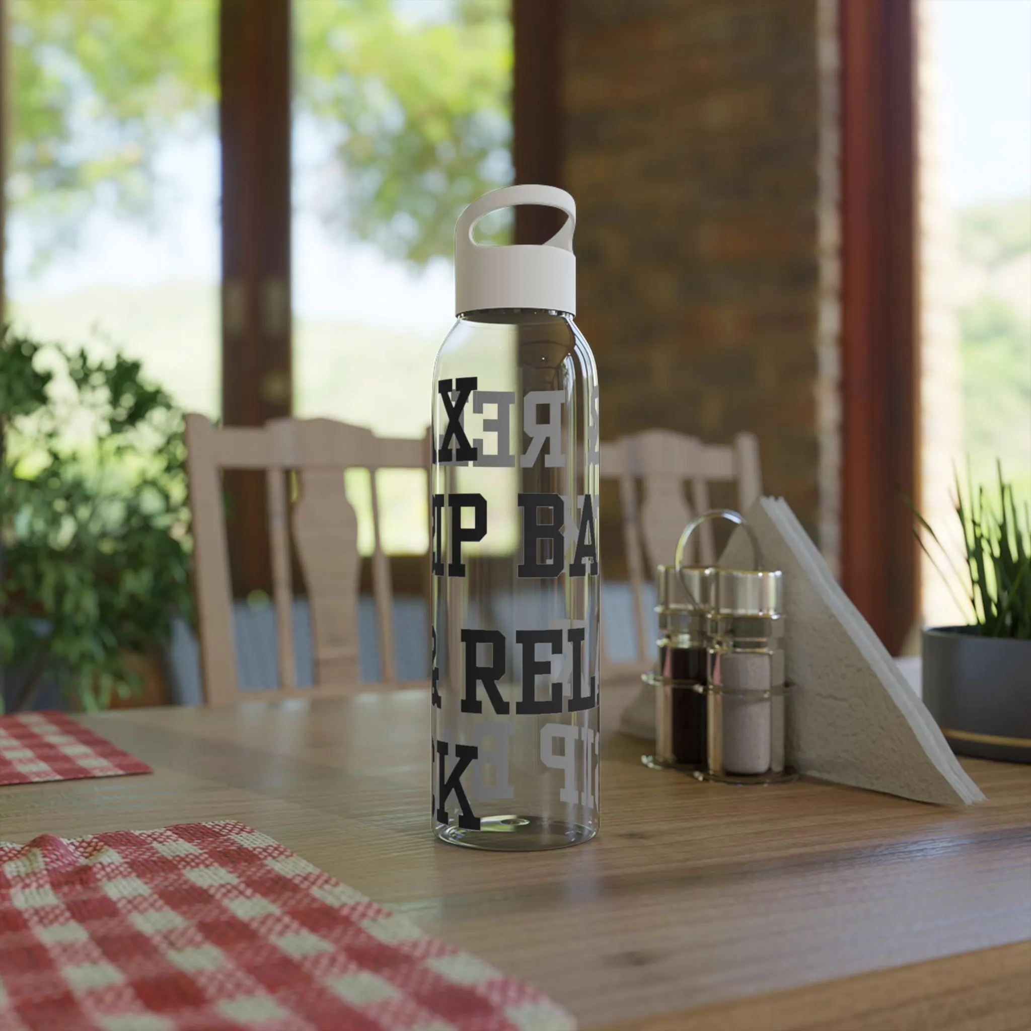 Vibrant Water Bottle: Sip Back & Relax - Novelty Gift - image 5