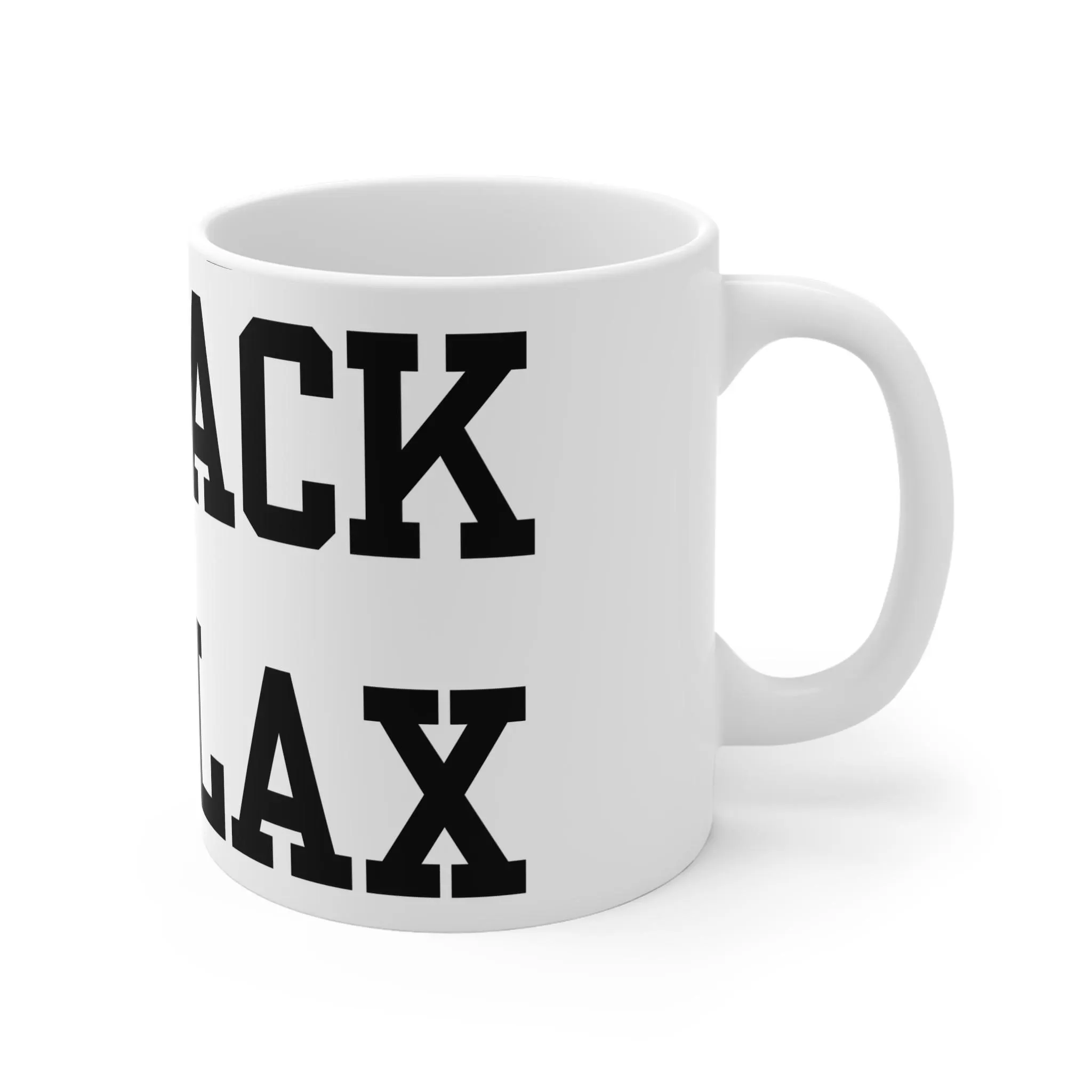 Sip Back & Relax Funny Mug: Novelty Coffee Tea Gift - image 4