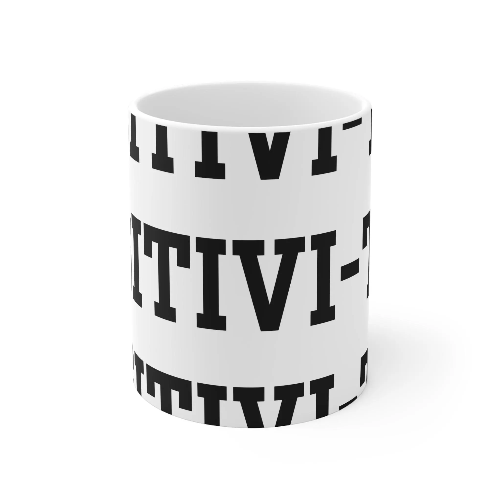 Positivi-tea Funny Mug: Novelty Coffee Tea Cup - Pun Gift - image 3