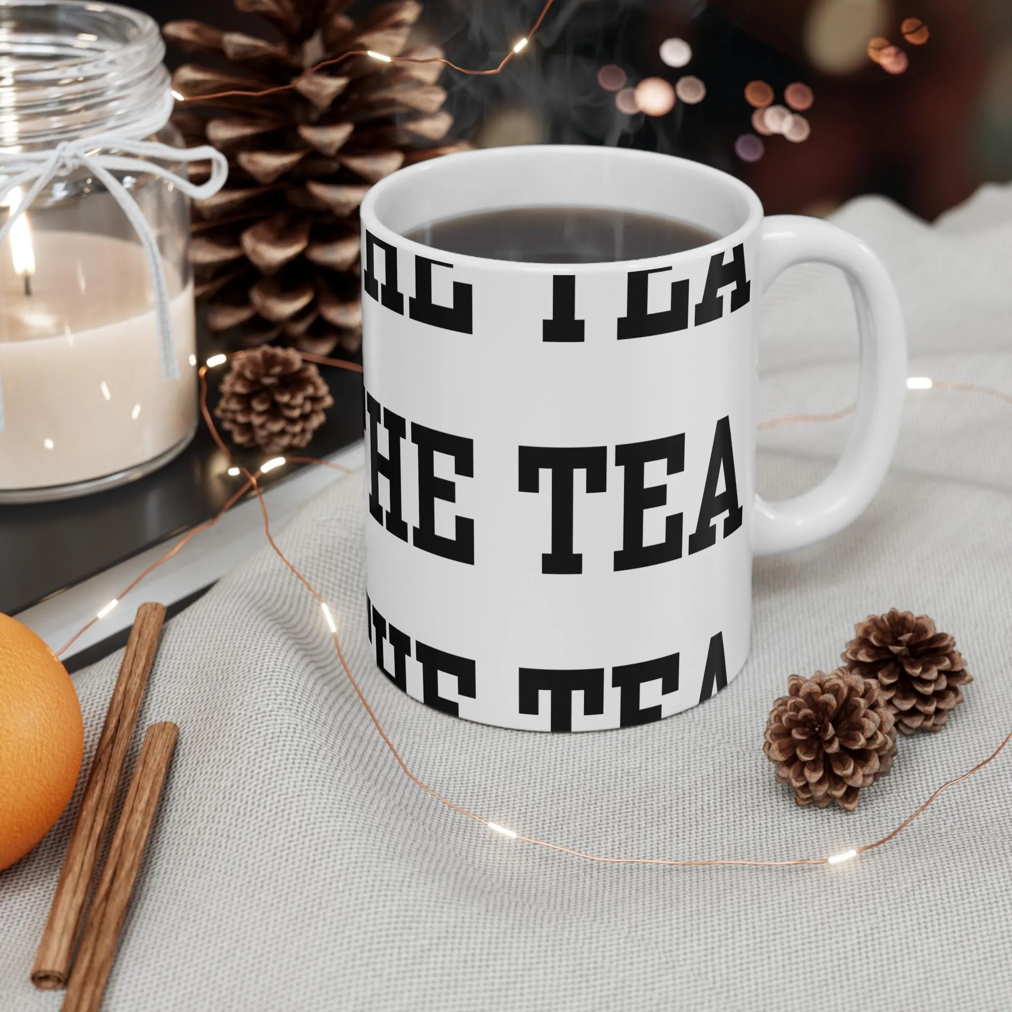 Spill the Tea Funny Mug: Novelty Coffee Cup, Secret Santa Gift - image 5