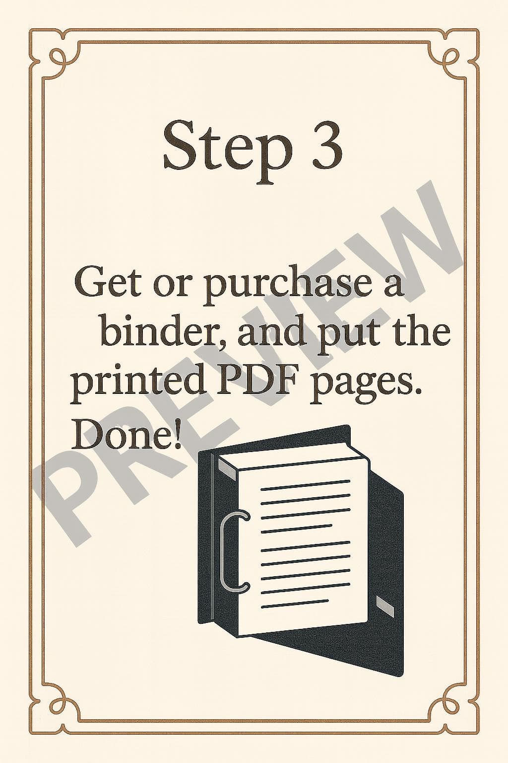 How to Use Digital Products as a Journal – Visual Step-by-Step Binder Guide (Printable PDF) - image 5