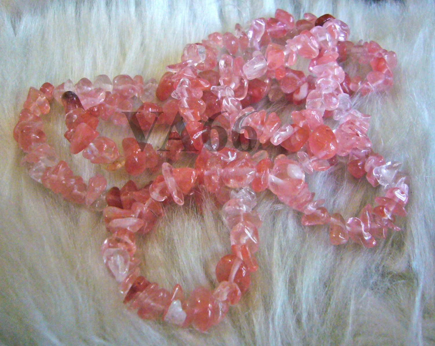 DIY 34" Watermelon Tourmaline Gemstone Chips Genuine Gemstones Craft Jewelry making scrapbooking gems Loose Beads full strand - image 3