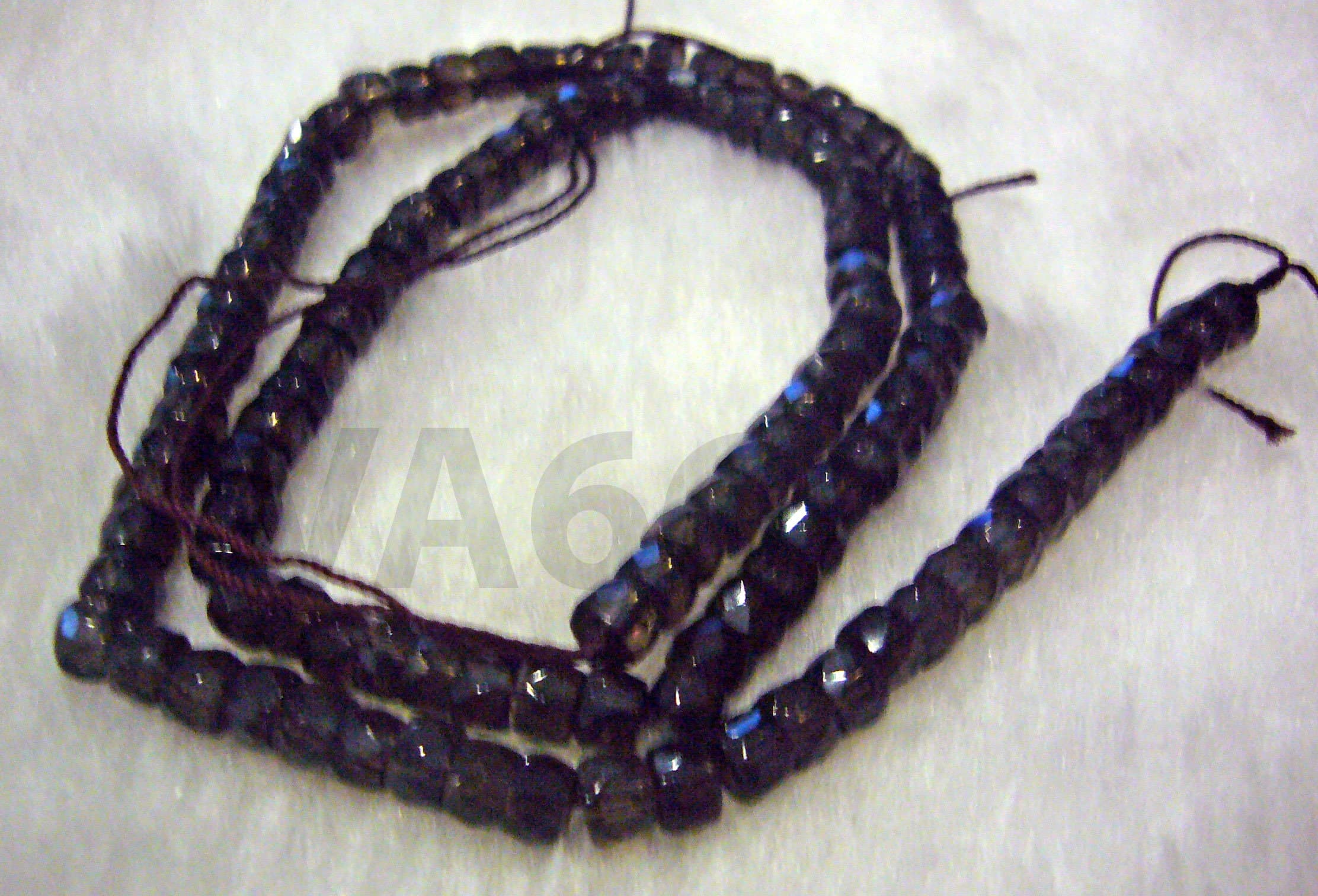 DIY Grade A 16" Brown Smokey Quartz Smoky Facetted Wheel 3mm x 5mm Gemstone Round Disc Rondelle Nugget Genuine Gemstones Loose Beads Donut - image 3