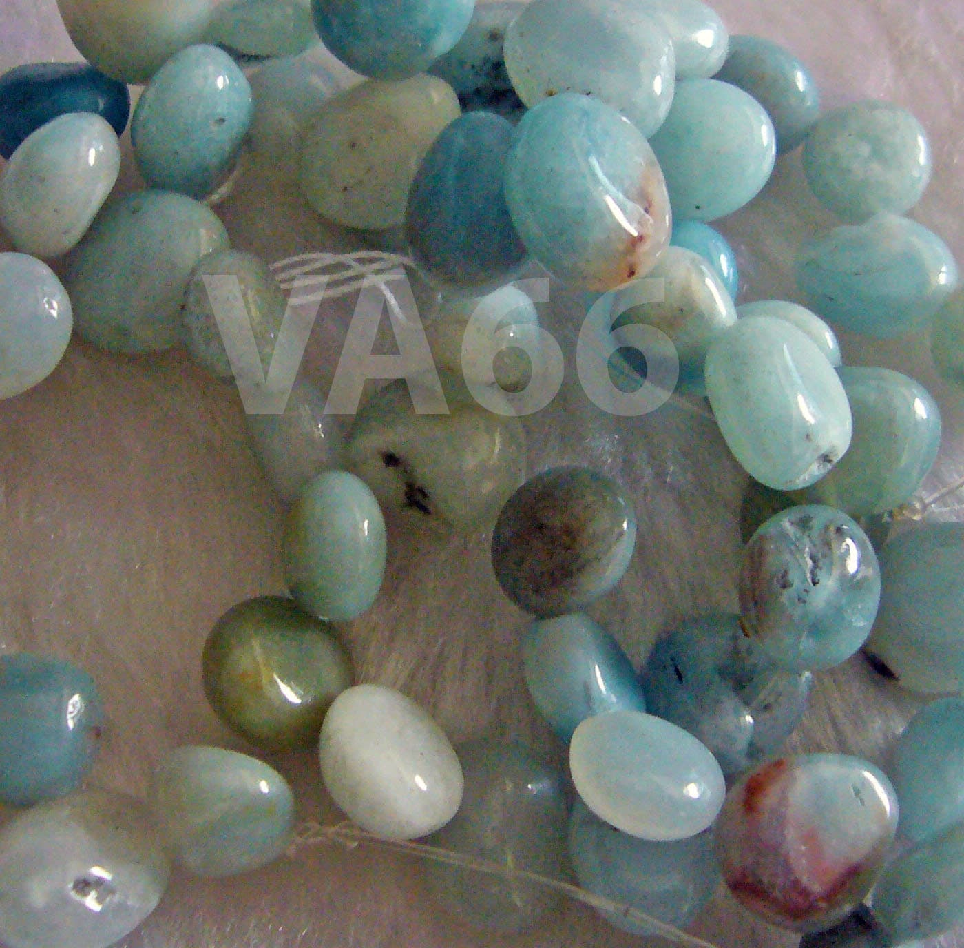 DIY 15" Blue Amazonite Gemstone Water Drop Shape Genuine Gemstones Teardrop Drop Nuggets Gems Beads Jewelry Making Beading Craft