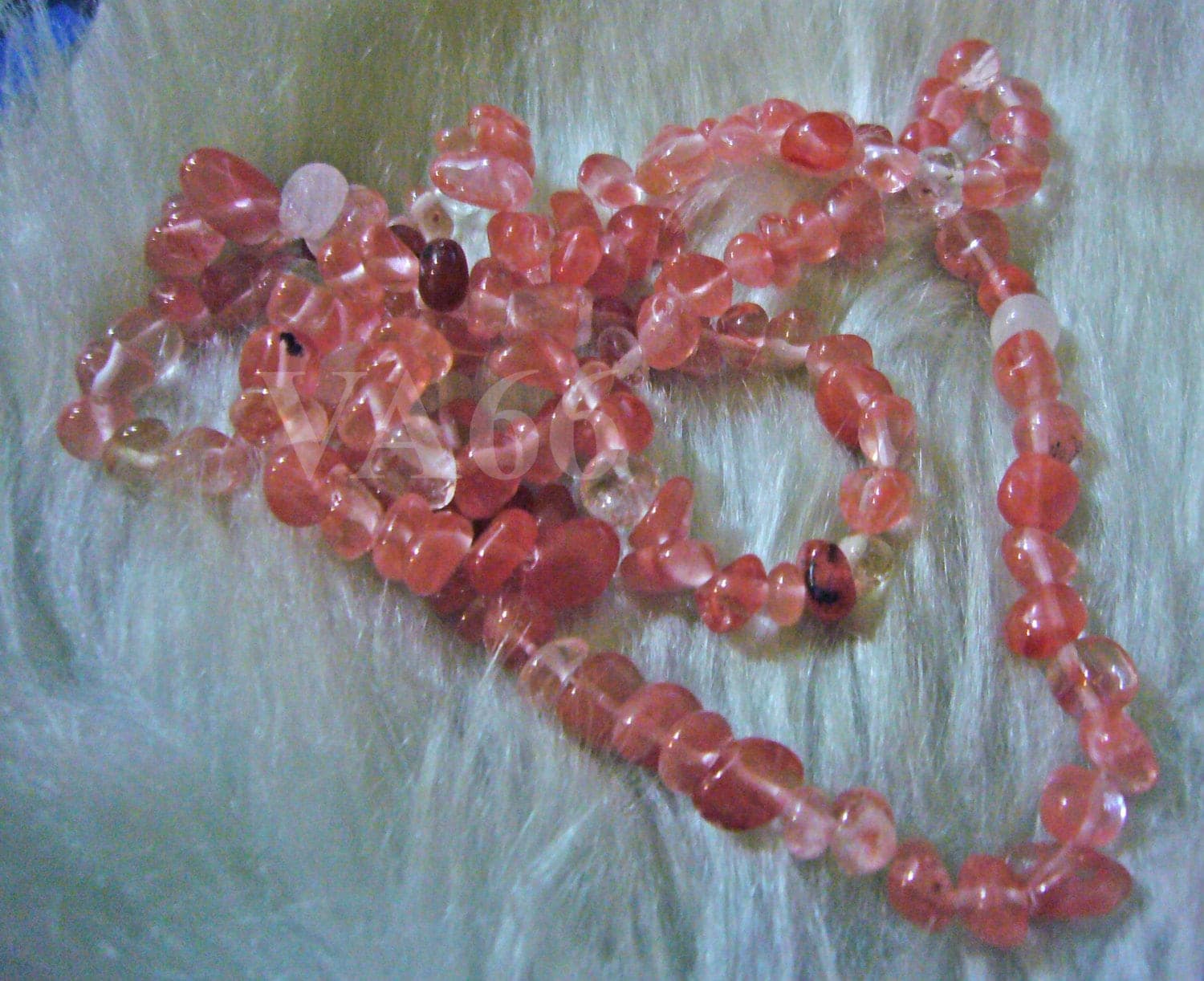 DIY 34" Watermelon Tourmaline Gemstone Nuggets Round Chips Genuine Gemstones Craft Jewelry making scrapbooking gems - image 3