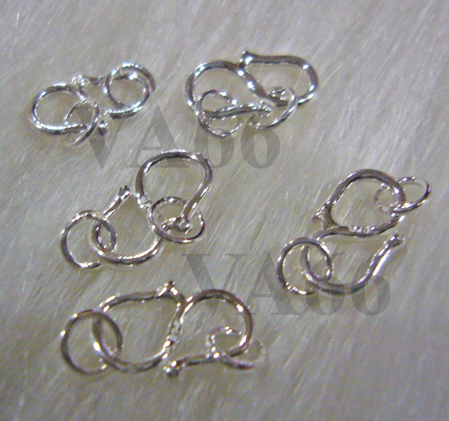 DIY 925 Pure Sterling Silver S Clasps 5pcs with Jumprings Large 10mm Beads Clasp Each clasp Clearly Stamped 925 for jewelry making Crafts - image 3