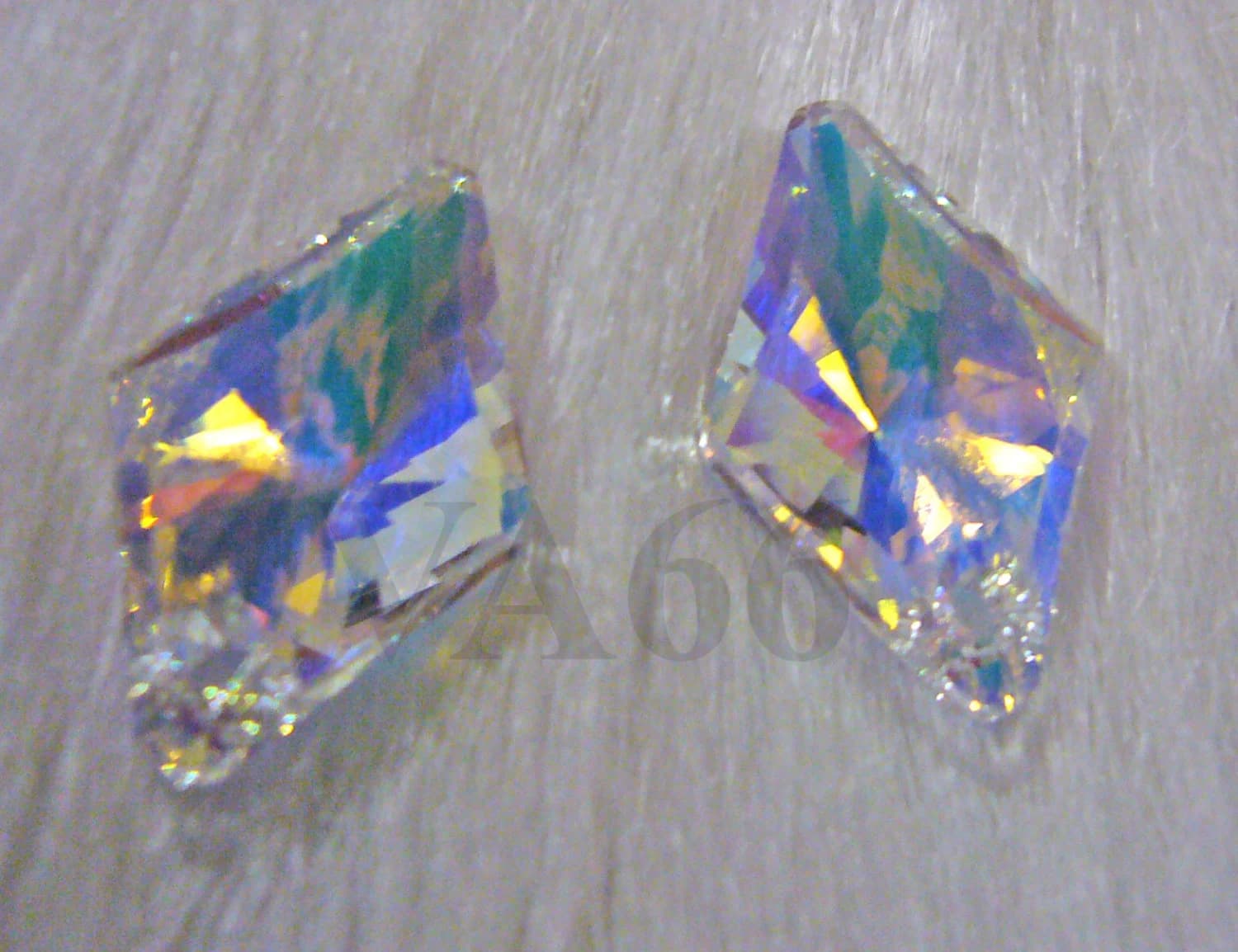 2p 6320 Swarovski Elements Crystal Rhombus Pendant 14mm 19mm 27mm Crystal AB Beads Jewelry making Top Drilled Jewelry Making Craft Findings