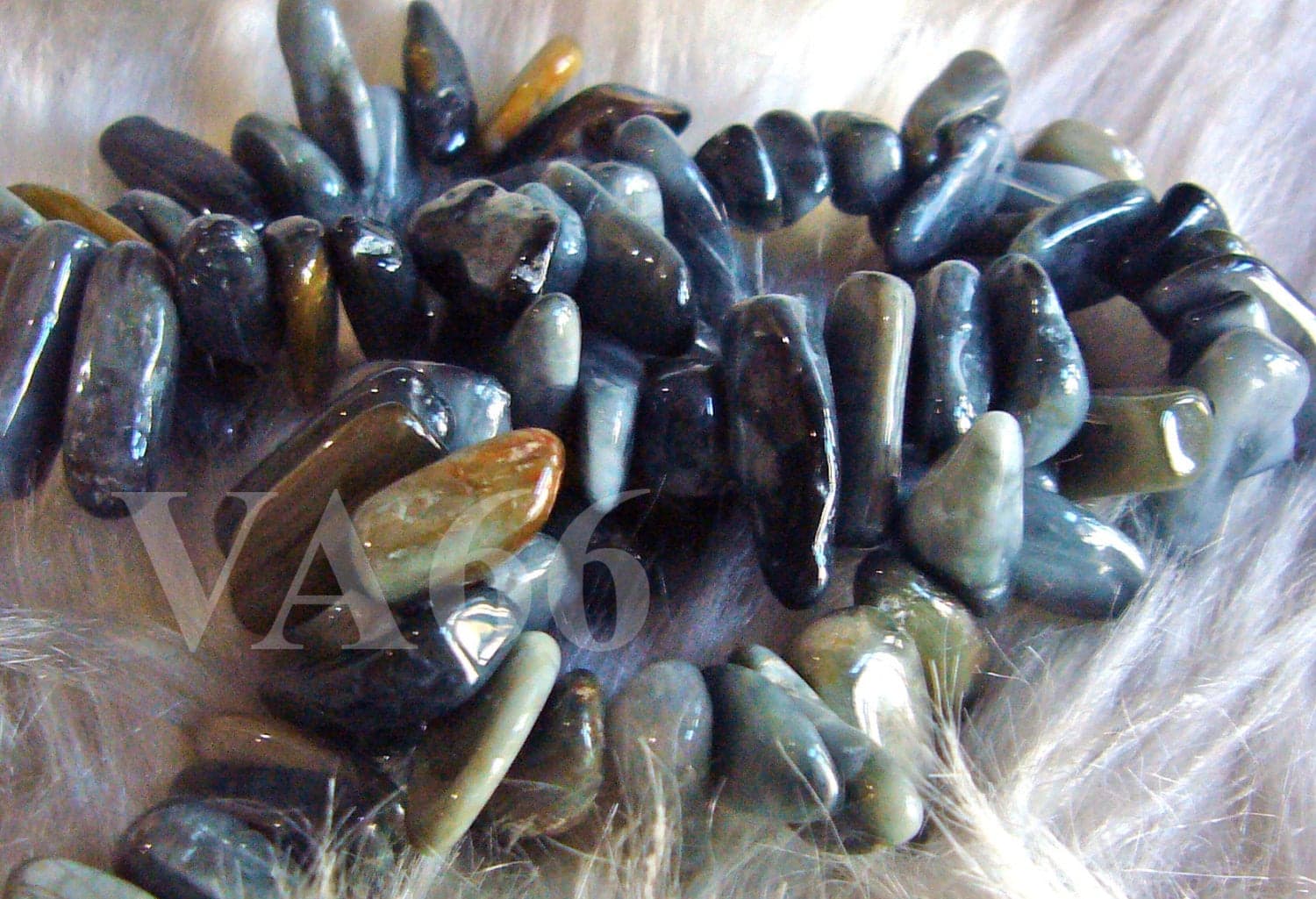 DIY 15" Grey Agate Gemstone Teeth Stick Shape Pebble Chips Briolete Gemstones Top Drill Freeform Spikes Beads Jewelry Craft 1 Strand