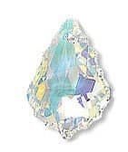 1pc 22mm x 15mm Swarovski Baroque Pendant Crystal AB 6090 12 Color Choices Choose your own Color Swarovski Crystal Pendant - image 3