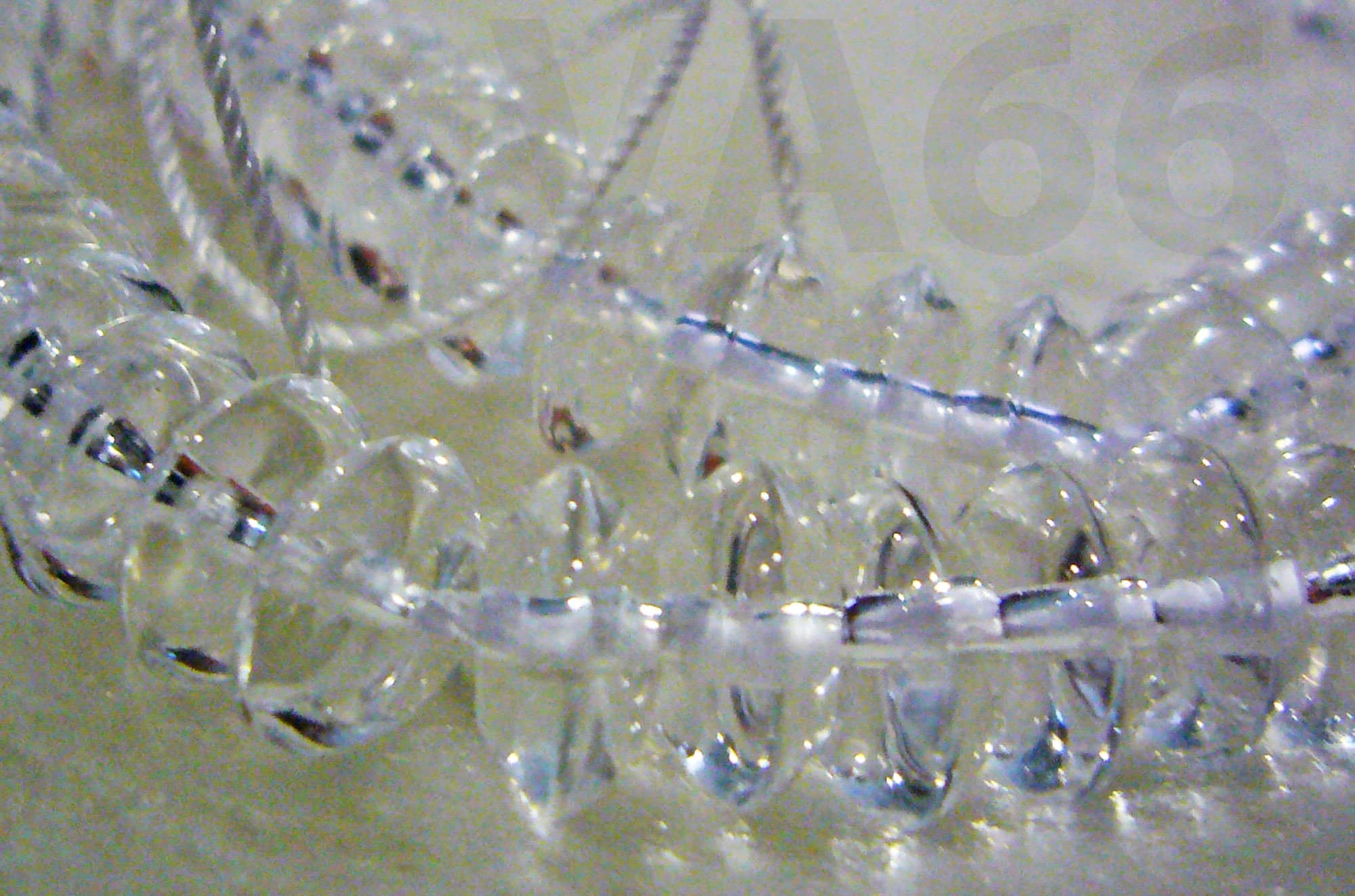 DIY Grade AA 15" Crystal Clear Quartz Smooth Donut Disc Spacer 4mm x 8mm Natural Gemstone Round Rondelle Wheel Nugget Genuine Gemstones - image 4