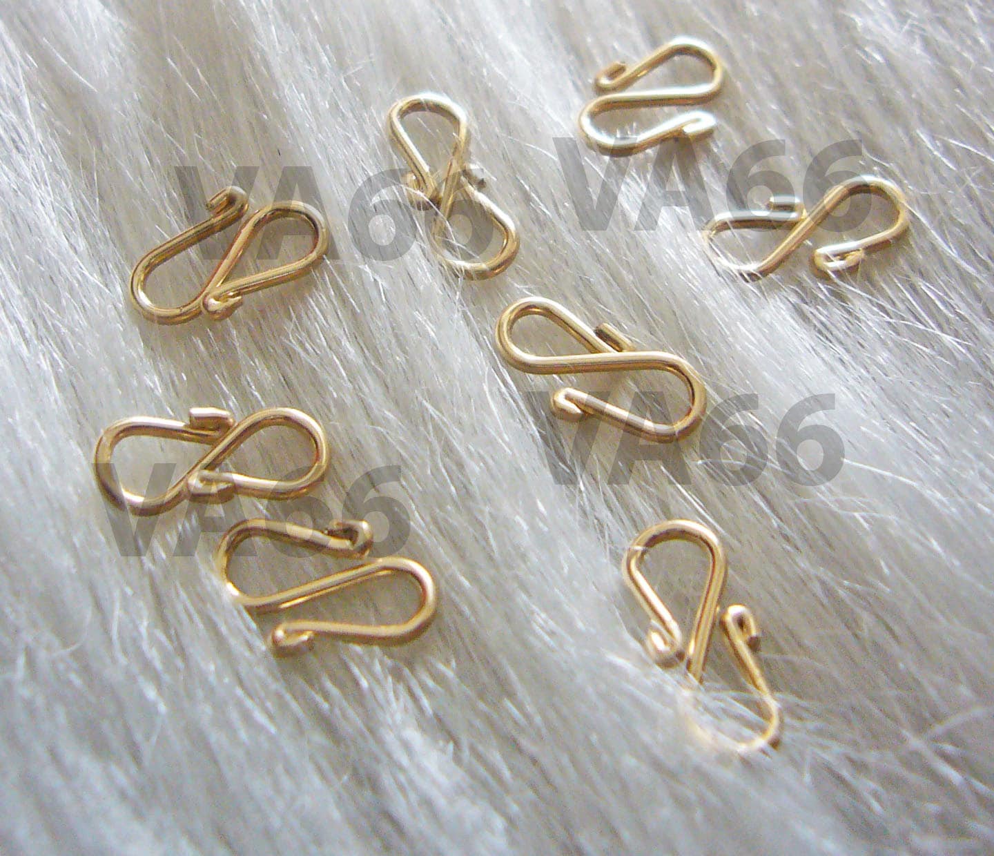 DIY 14k Gold Filled Handmade S Clasp Hooks 5p 10mm 1.0cm Jewelry Making Supplies Findings Endings Fasteners Closure Hook Parts Clasp S Hook - image 3