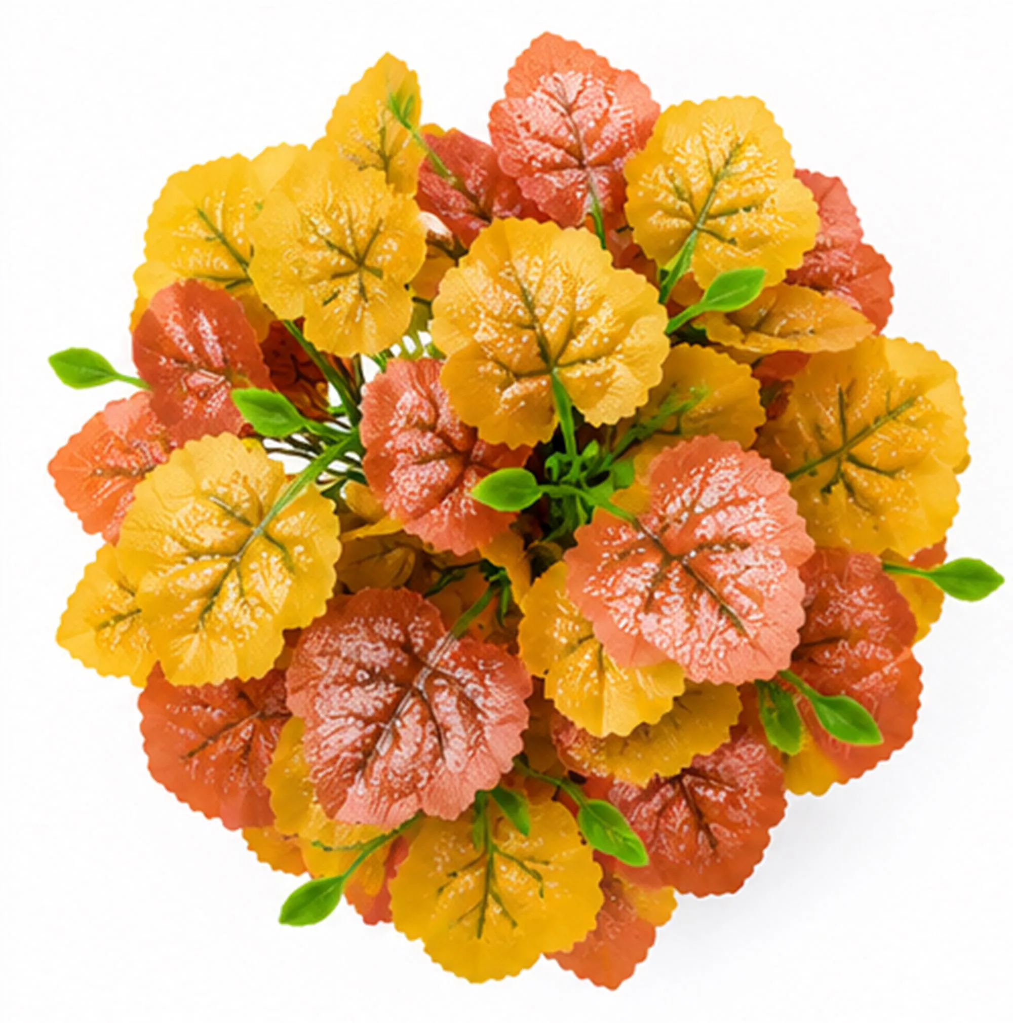 Artificial Coleus Plant in Rustic Pot, Faux Colorful Foliage Plant, Home Office Decoration - image 4