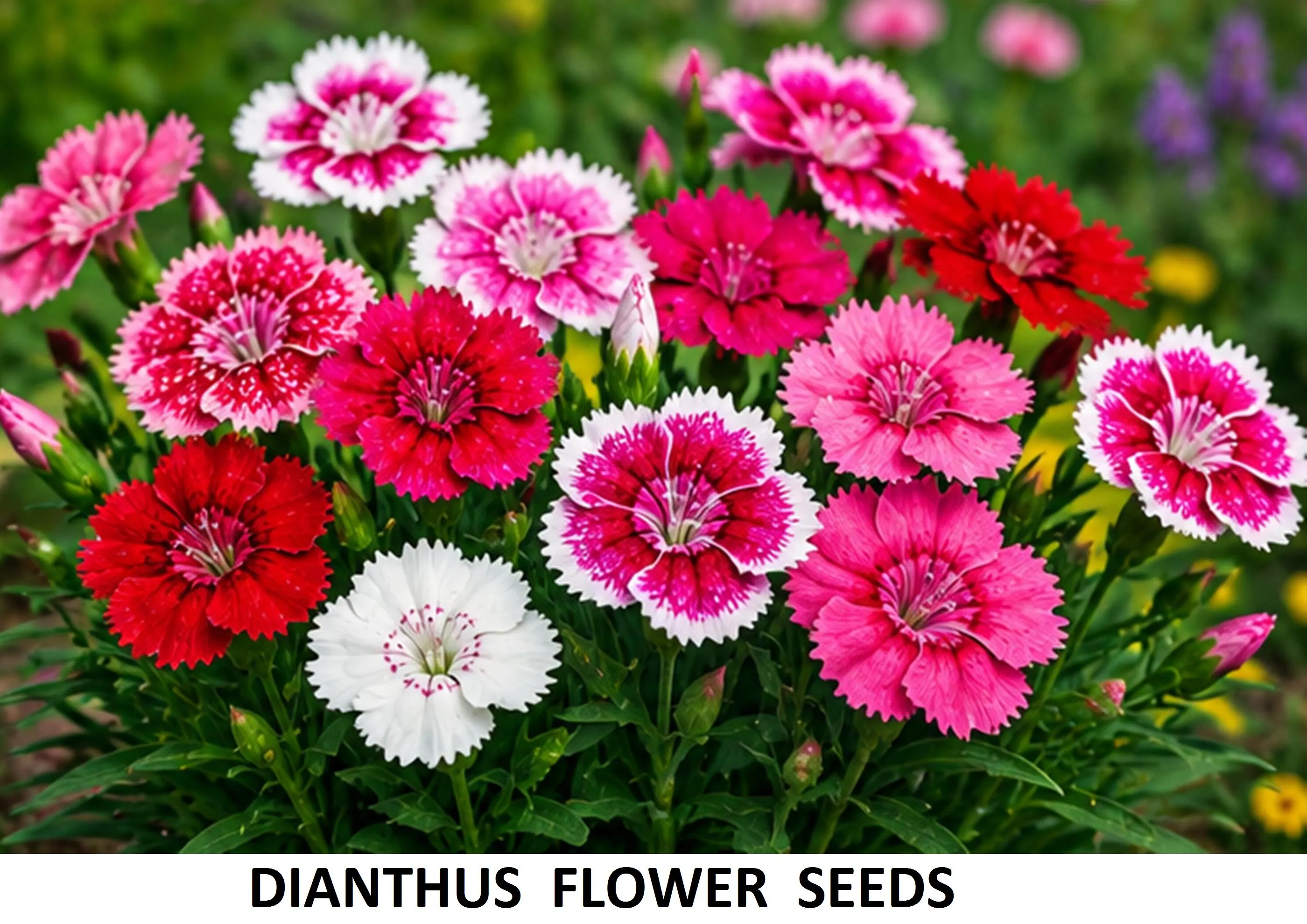 300+ Dianthus Flower Seeds 5g Pack – Mixed Color Sweet William Seeds, Fragrant Garden Flowers - image 4
