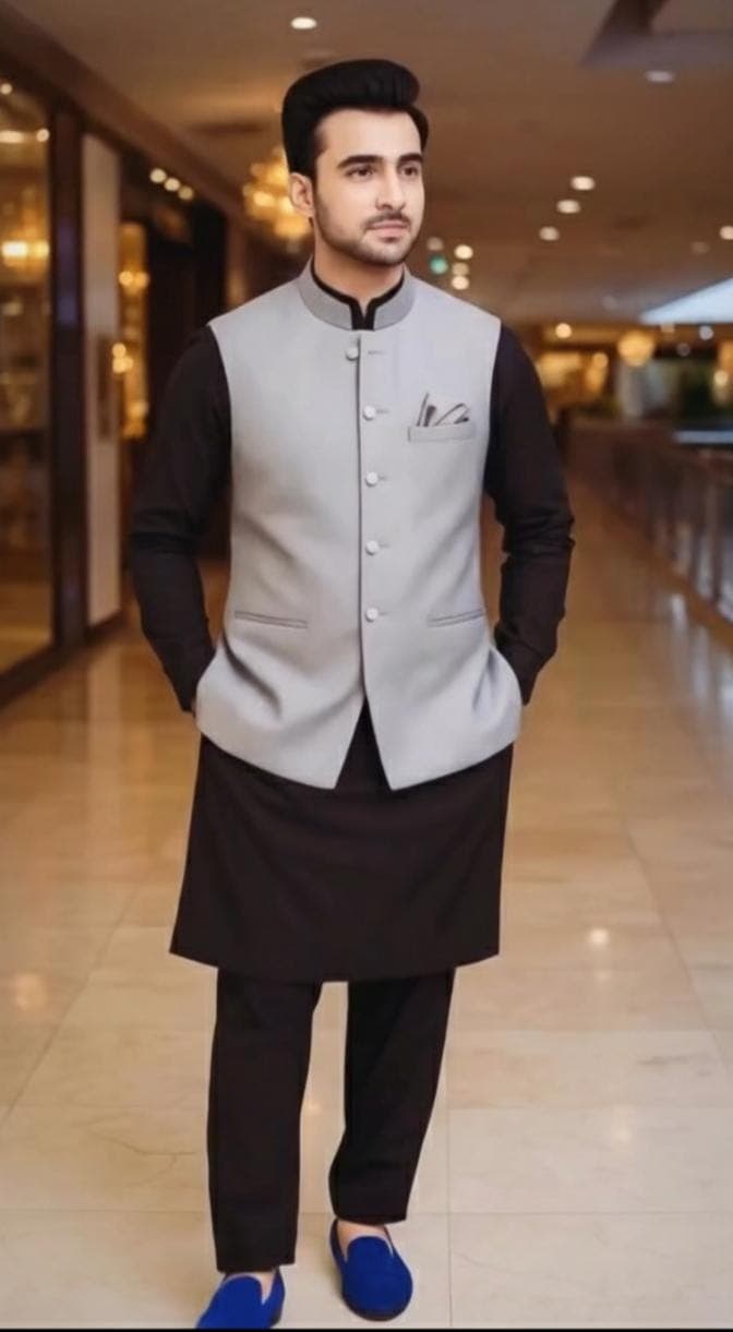 Men's Nehru Jacket | Men's Indian Wedding Waistcoat