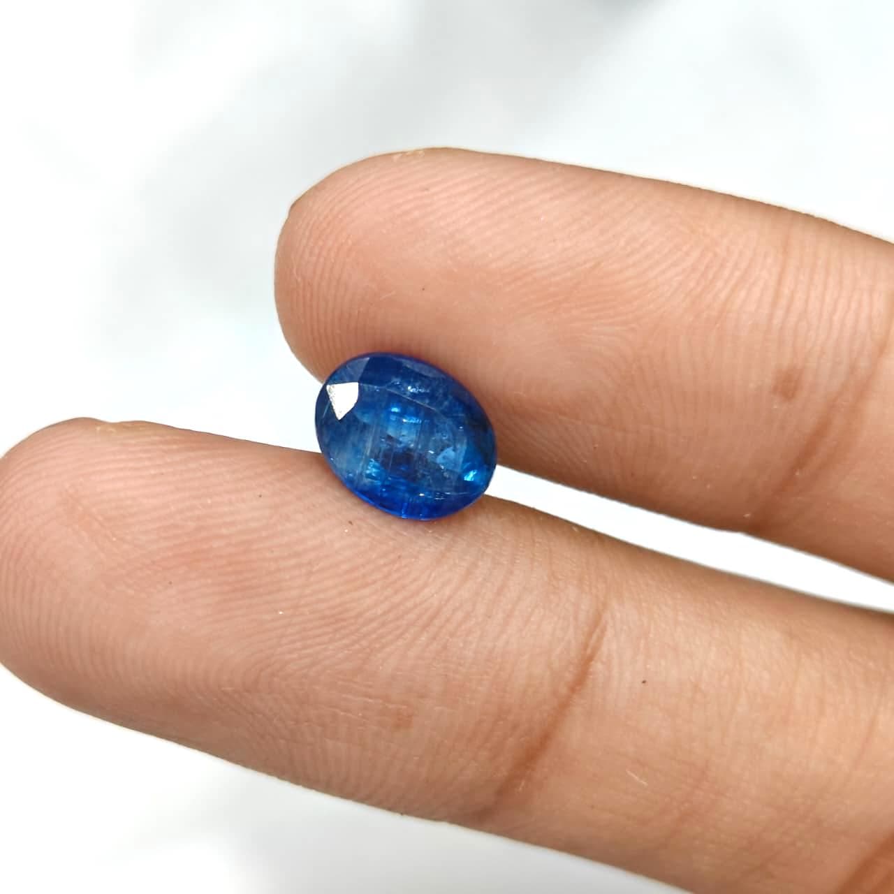 Natural Faceted Kyanite Gemstone | Blue Kyanite Stone | Loose Kyanite Gemstone | Faceted Crystal | Jewelry Making Stone | Gemstone - image 5