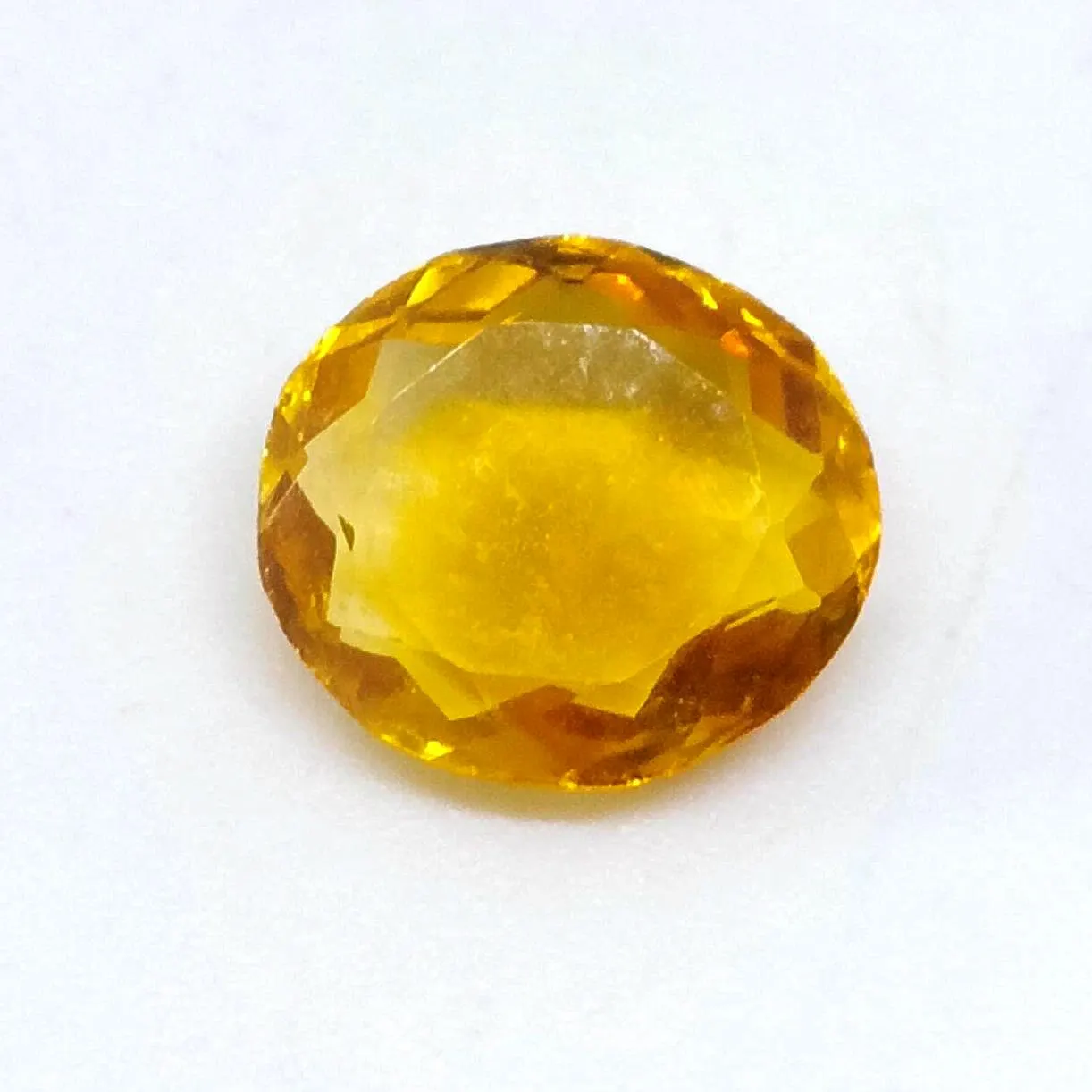 2.75 Ct Natural Citrine Faceted Gemstone, Oval Loose Gemstone, Calibrated Cut Stone For Jewelry Making, Gift For Her. - image 3