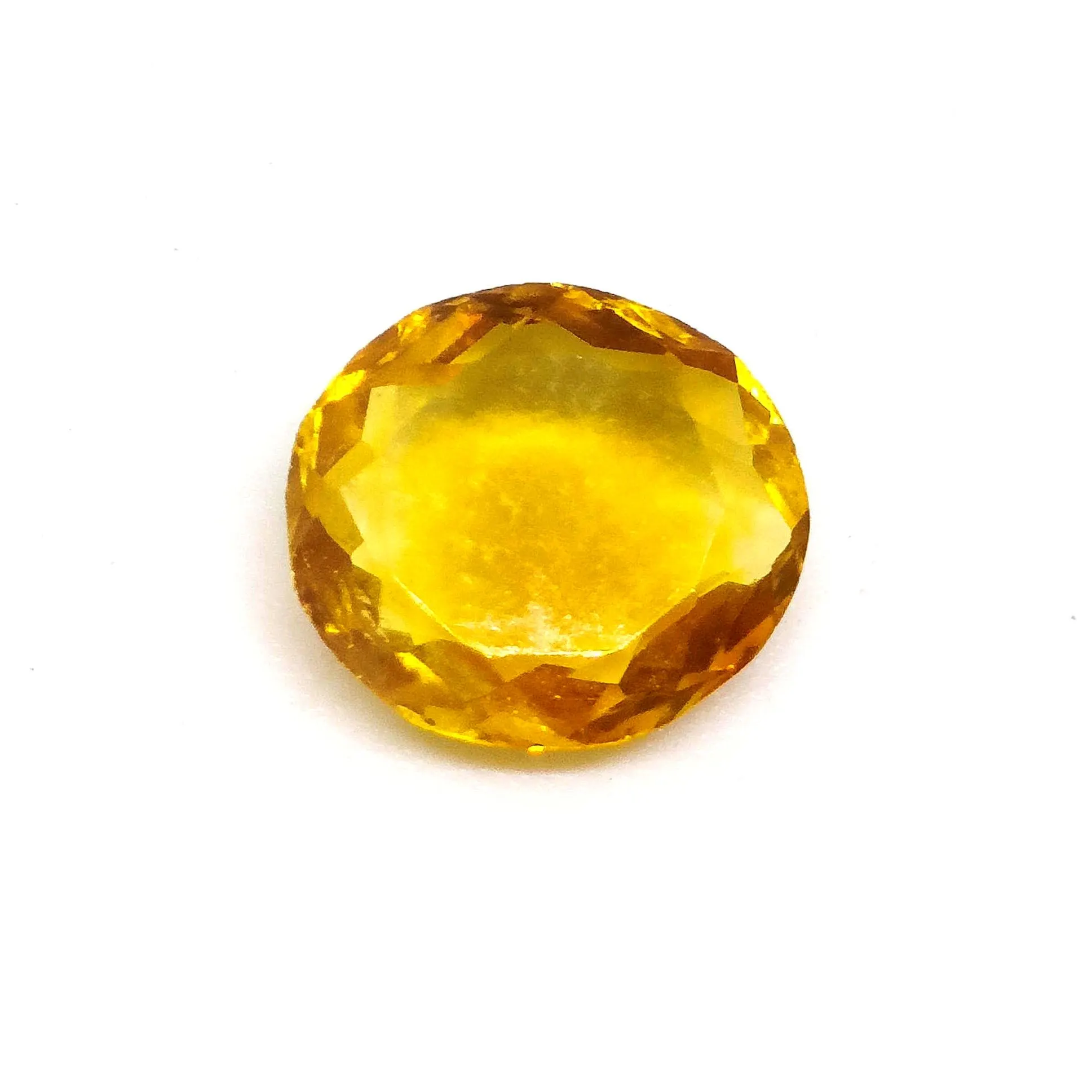 2.75 Ct Natural Citrine Faceted Gemstone, Oval Loose Gemstone, Calibrated Cut Stone For Jewelry Making, Gift For Her. - image 4