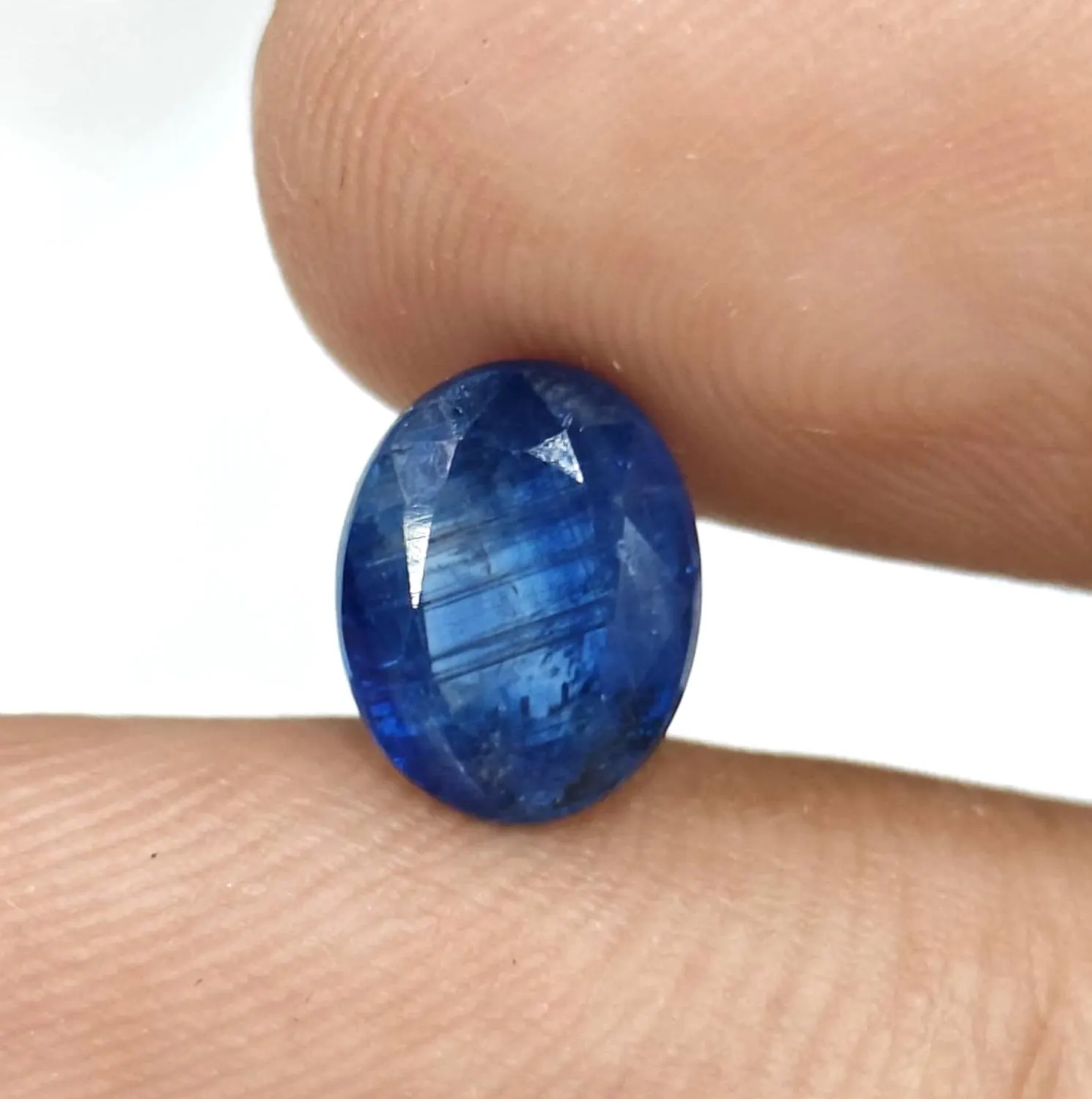 Natural Faceted Kyanite Gemstone | Blue Kyanite Stone | Loose Kyanite Gemstone | Faceted Crystal | Jewelry Making Stone | Gemstone