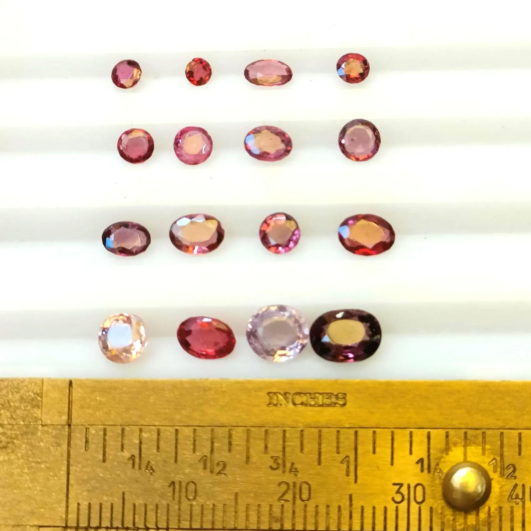 Natural Spinel Gemstone: Faceted Oval Round Mixed Cut - image 5