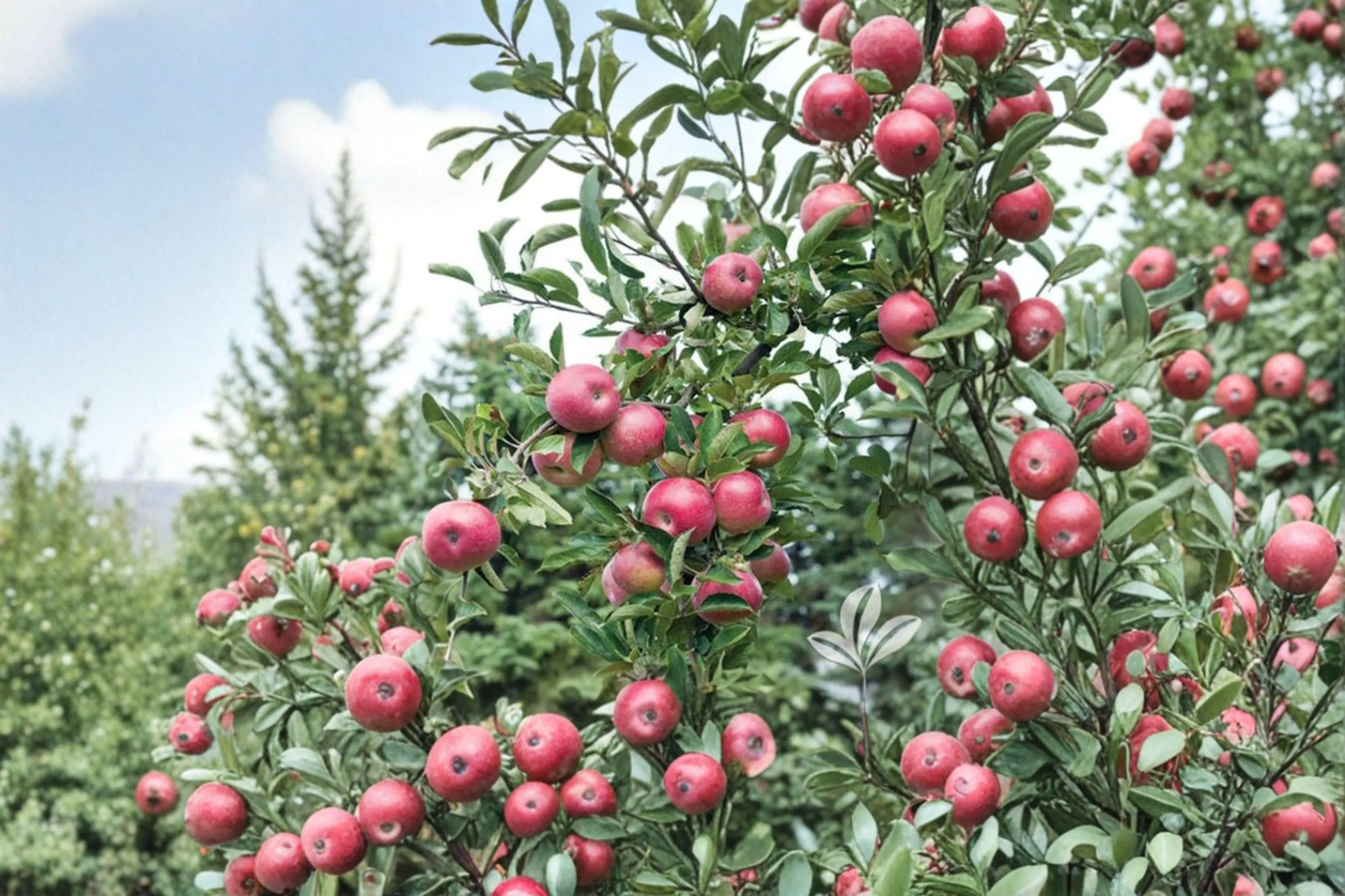 MOLLIES DELICIOUS Apple Tree – 4–6 Ft Live Plant | Sweet Juicy Fruit Tree - image 3
