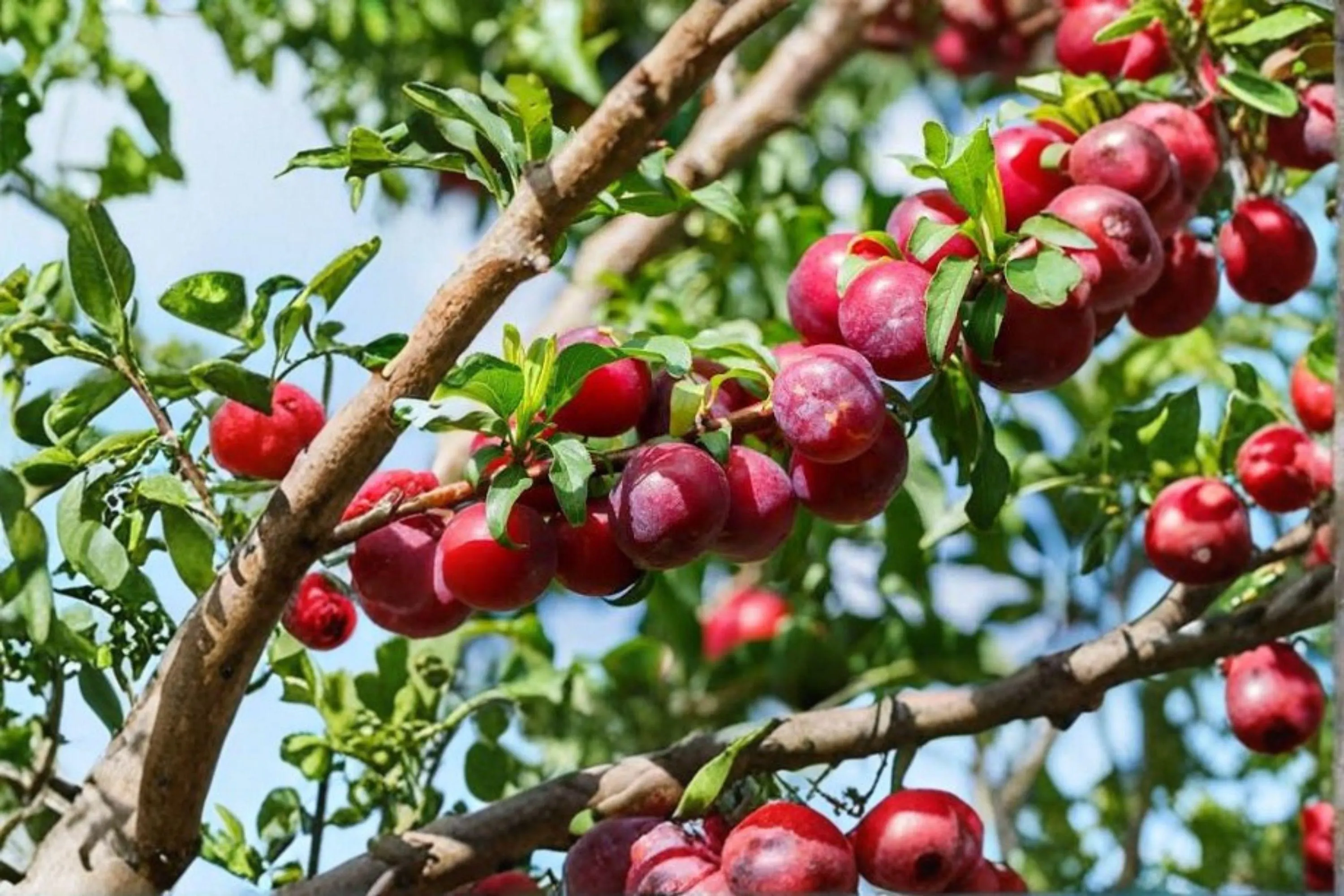 BRUCE Plum Tree – 4–6 Ft Live Plant | Sweet Juicy Fruit Tree - image 4