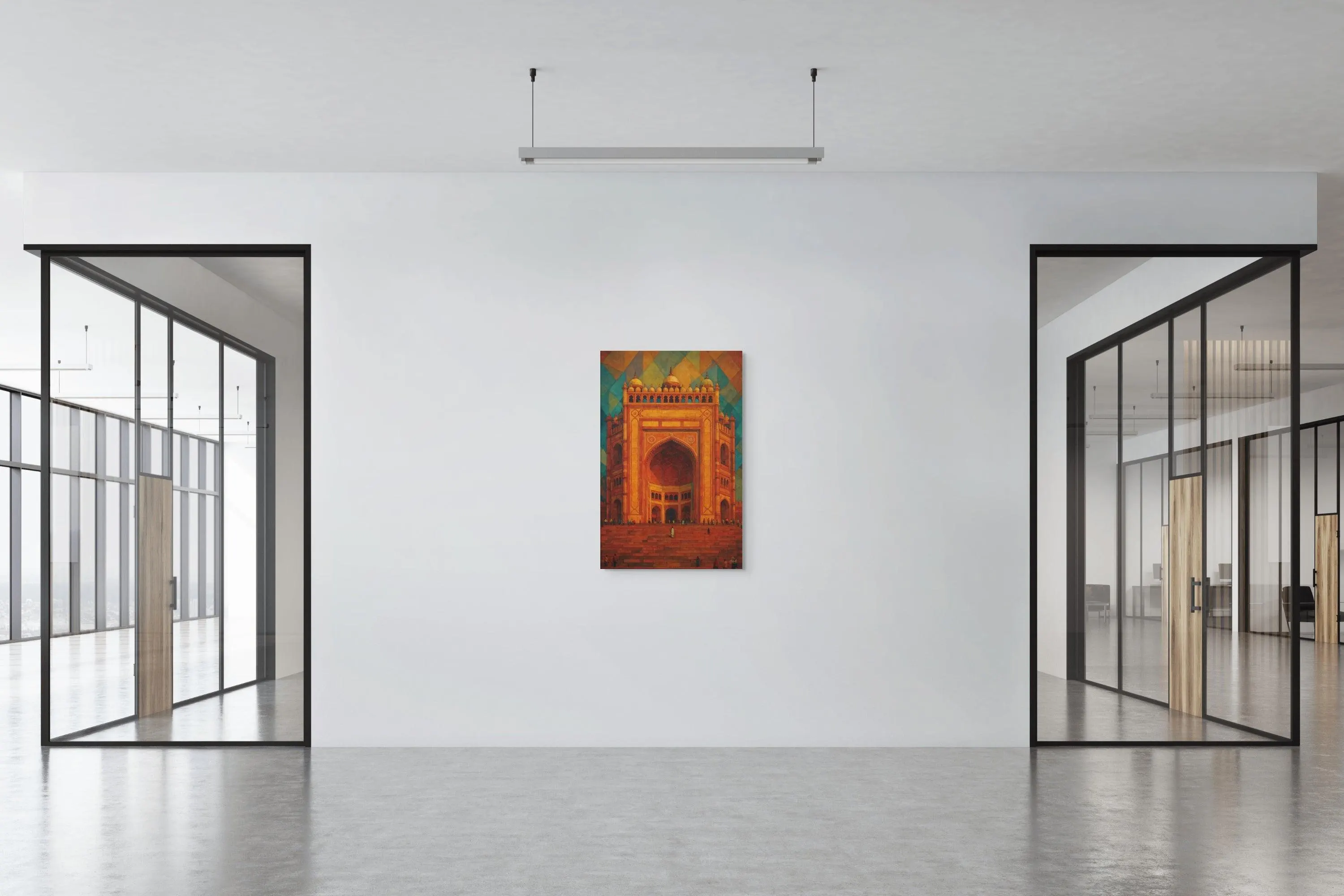 Fatehpur Sikri Canvas Print – Mughal Gateway, Indian Heritage Wall Art - image 4