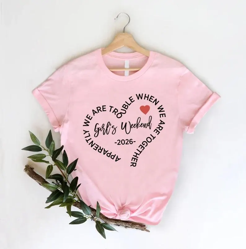 Girls Weekend Trip Shirts: Matching Bachelorette Party Outfit