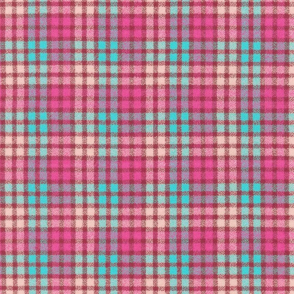 Mammoth Junior Flannel in Azalea | Robert Kaufman | 26-6135 | sold by 1/4 yard, cut continuous