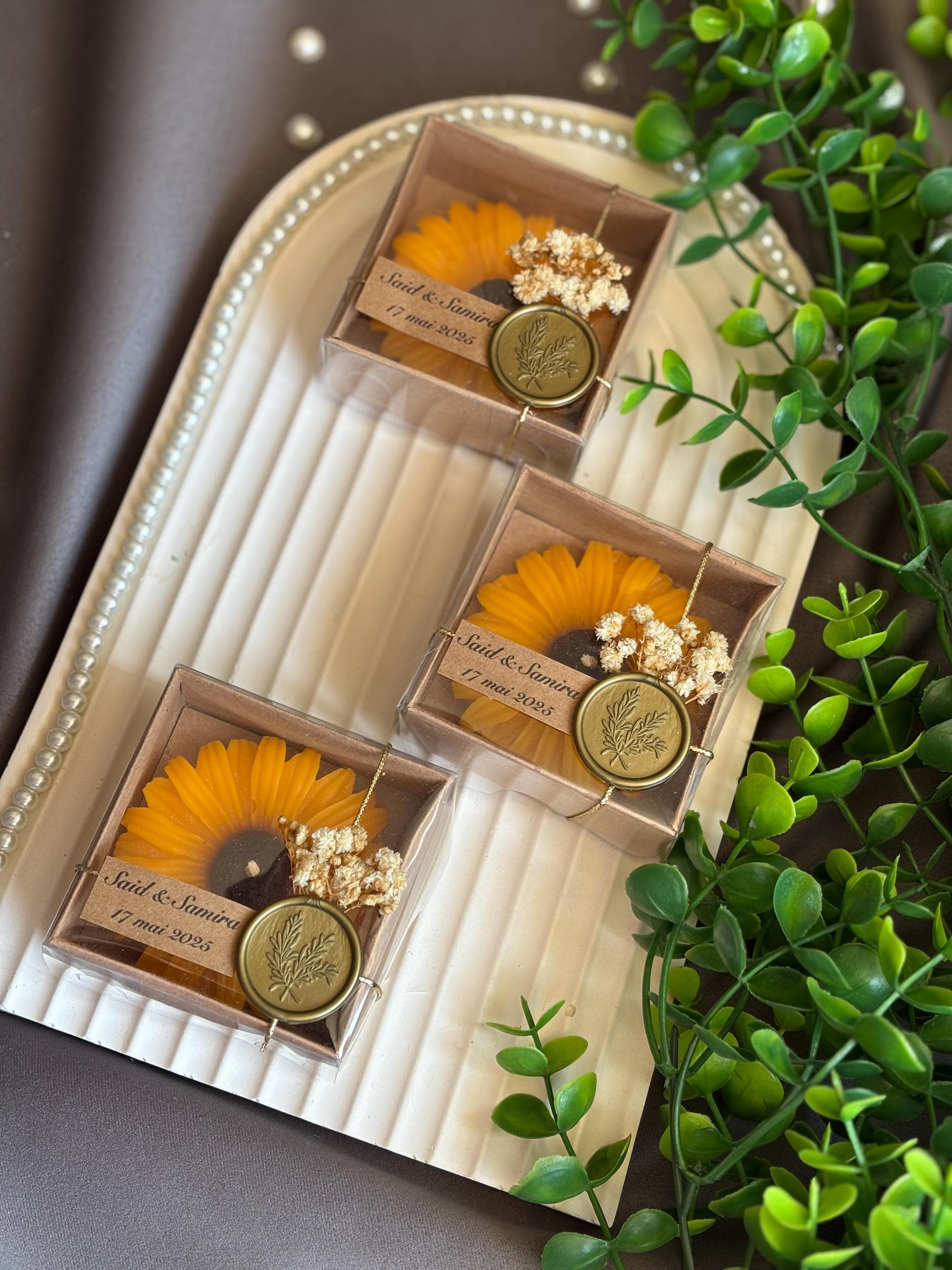 Personalized Sunflower Wedding Gifts, Wedding Gift, Birthday Baby Shower, Baptism, Bridesmaid Party Favors for Guest Gift Personalized