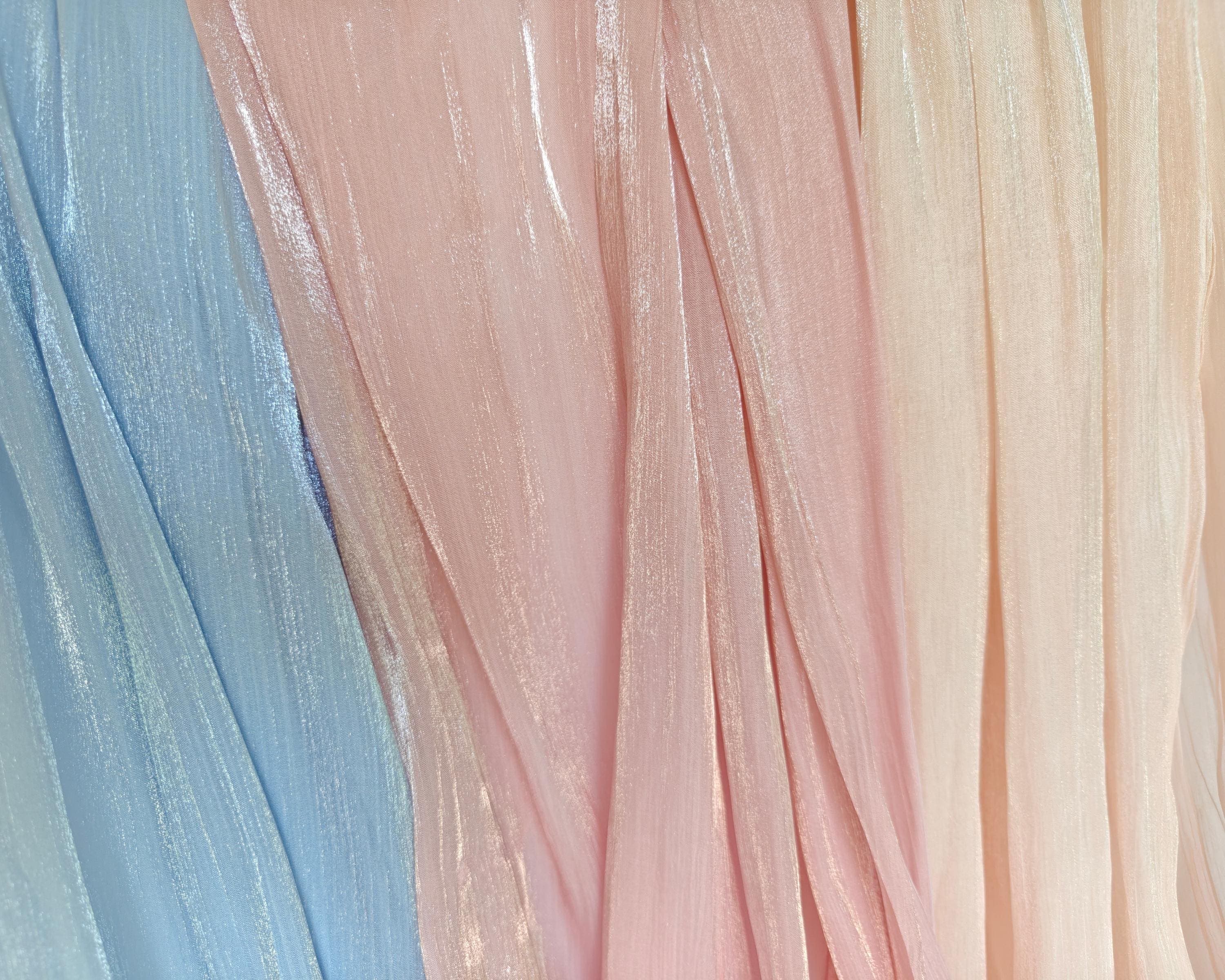 Lux shimmer hijab scarf- soft sparkly crinkle fabric blend of chiffon organza silk