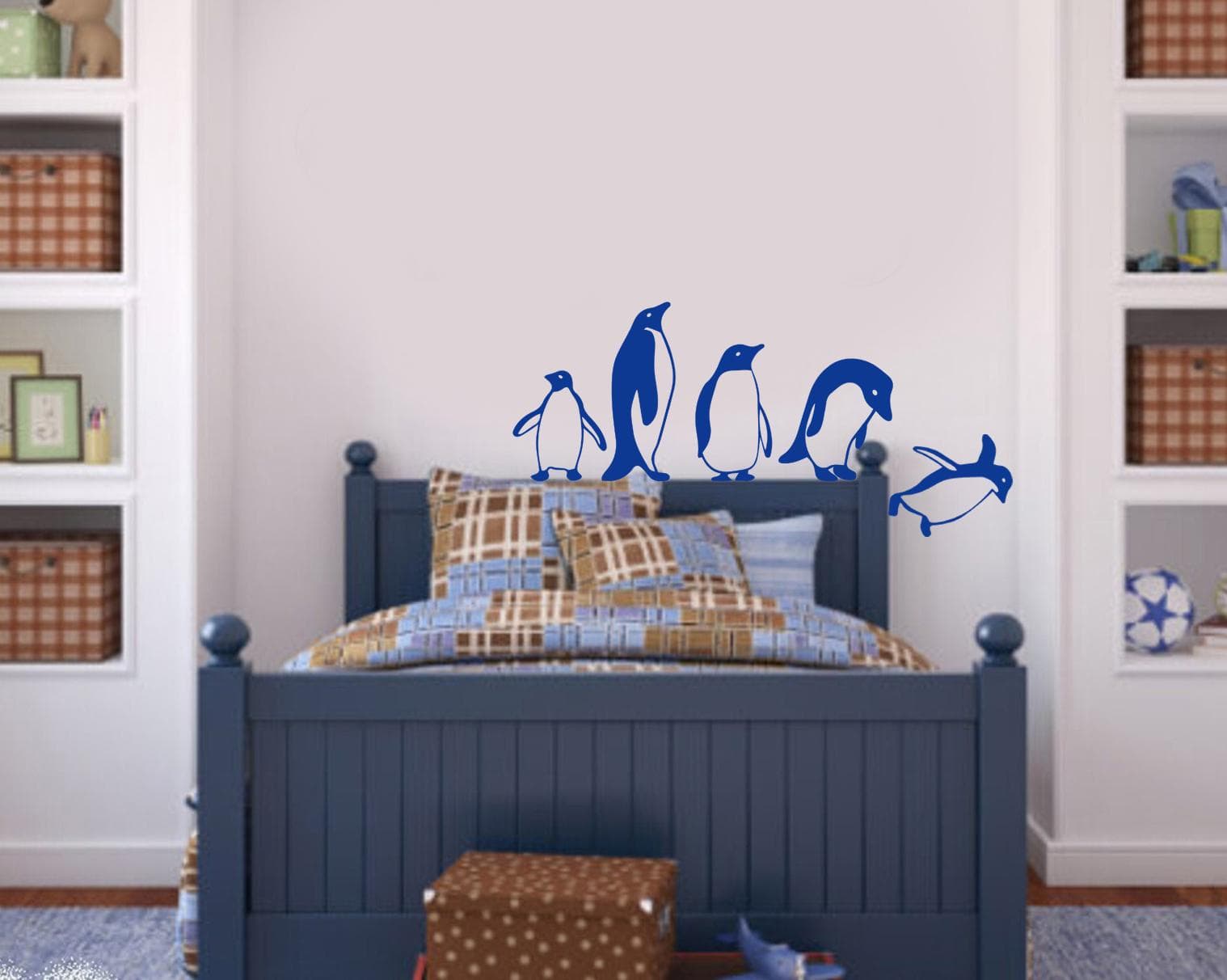 Penguin Wall Decals – Playful Arctic Animal Kids Room Decor - image 3