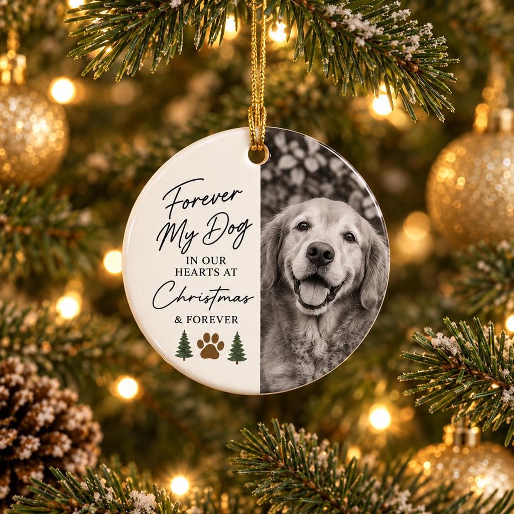 First Christmas Married Ornament, Personalized Ceramic Wedding Ornament, Custom Couple Names and Date, Newlywed Christmas Gift 2026 - image 4
