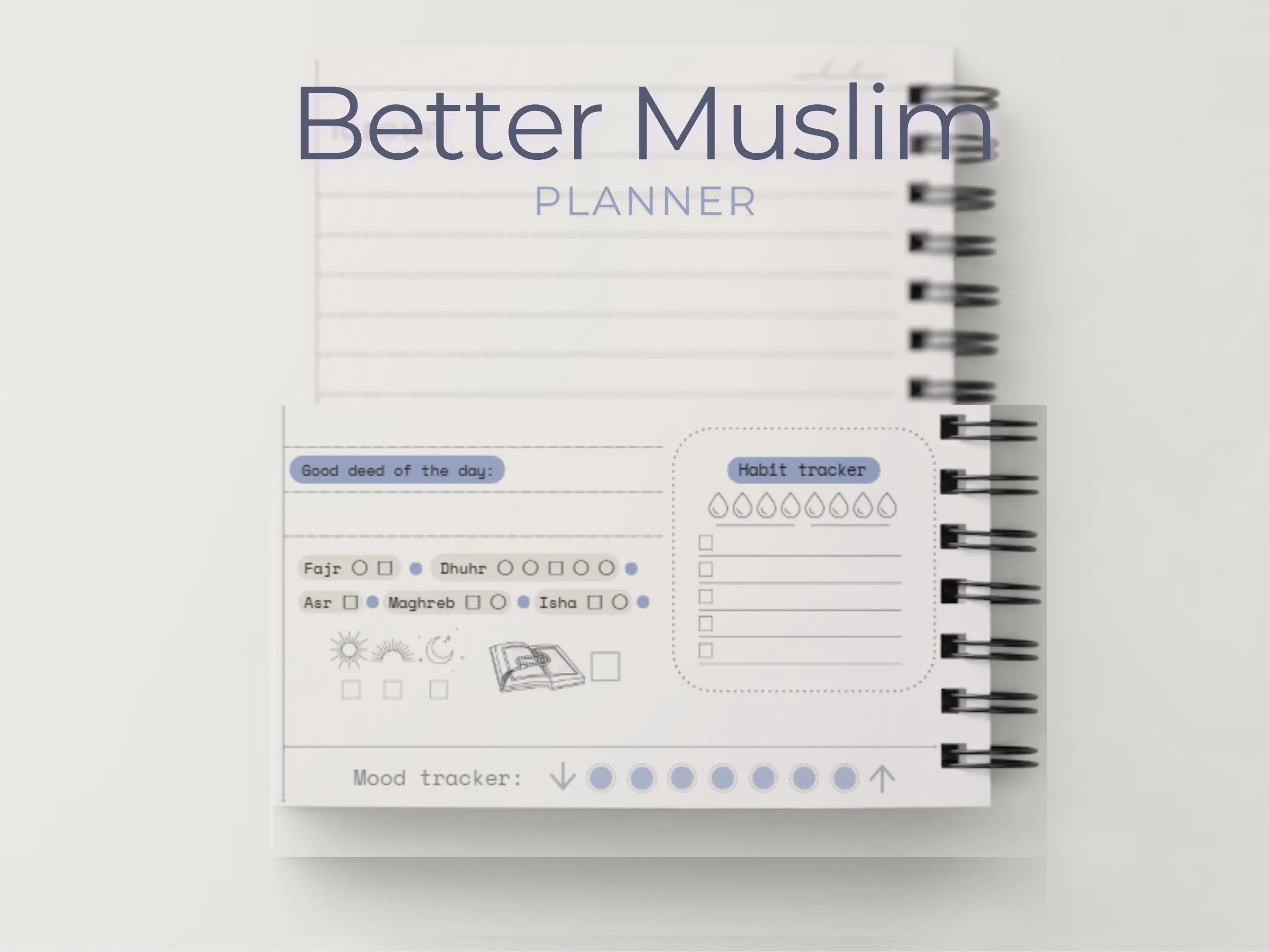RAMADAN PLANNER 2026 monthly continues digital planner