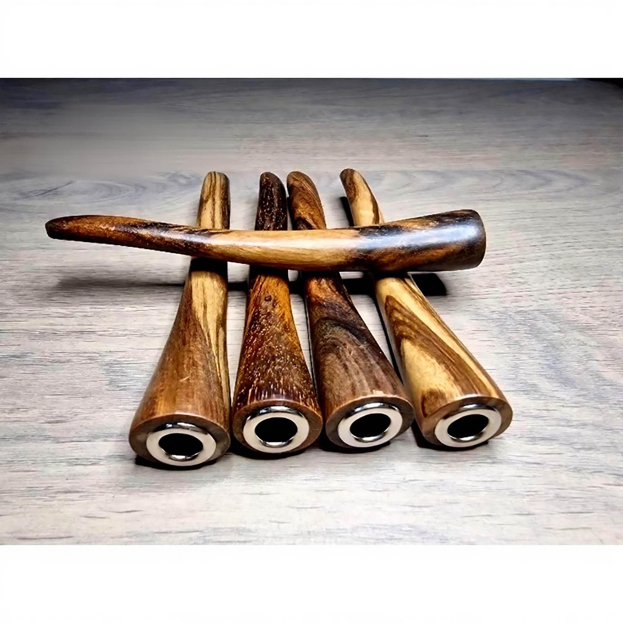 Premium Fragrant Agarwood Pipe from Kalimantan | Authentic Aloeswood Gaharu Smoking Pipe | Natural Scented Wood Accessory | - image 4